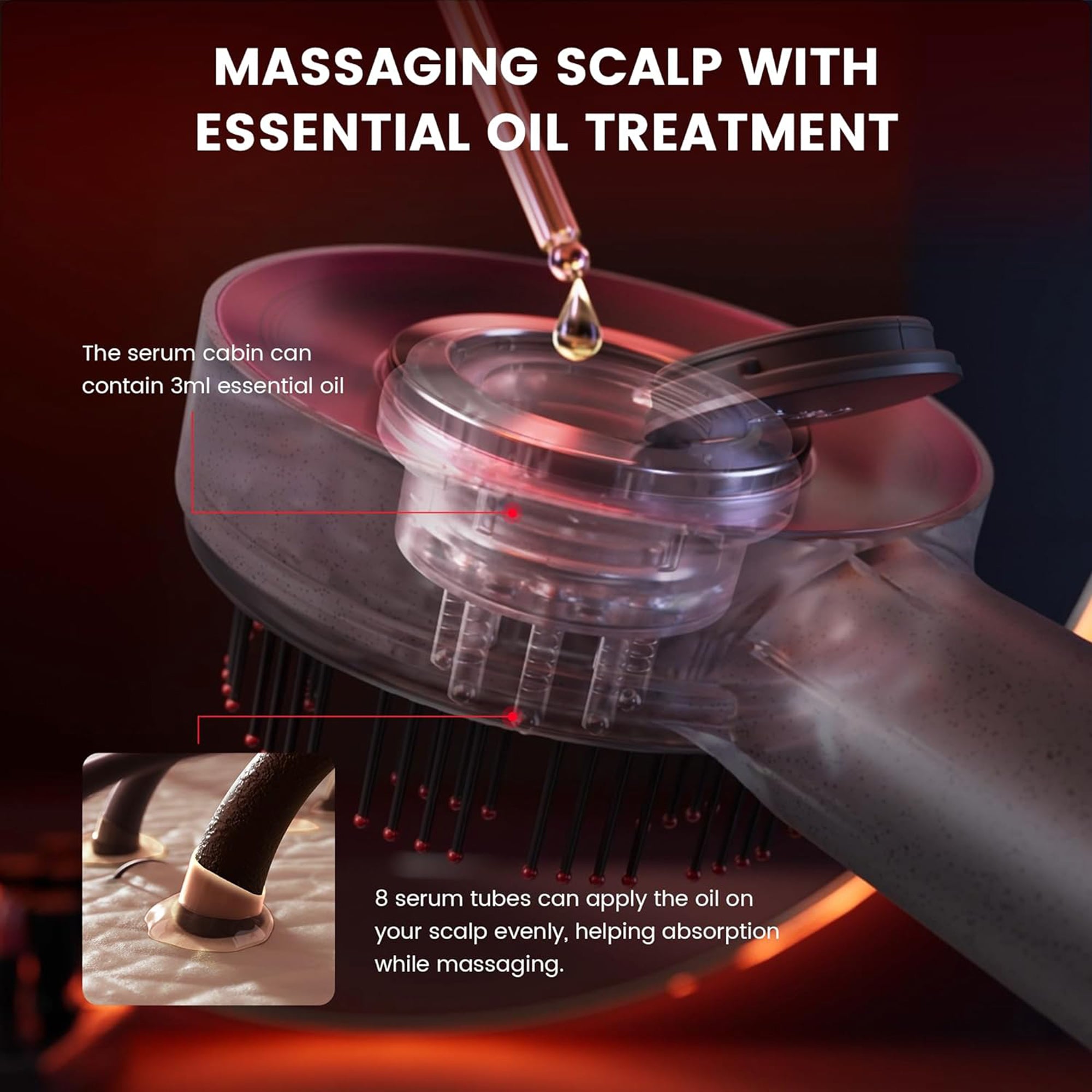 S3 Scalp Massaging Brush