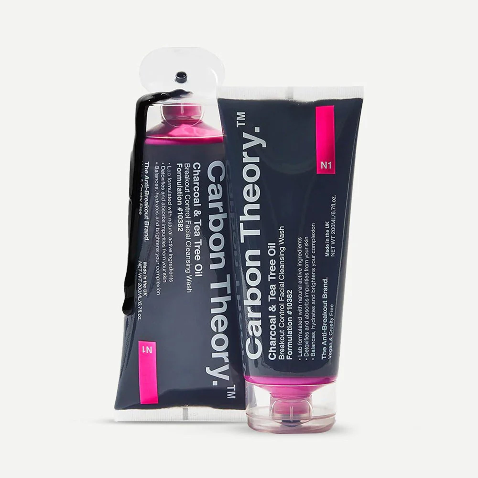 Charcoal & Tea Tree Oil Breakout Control Facial Cleansing Wash