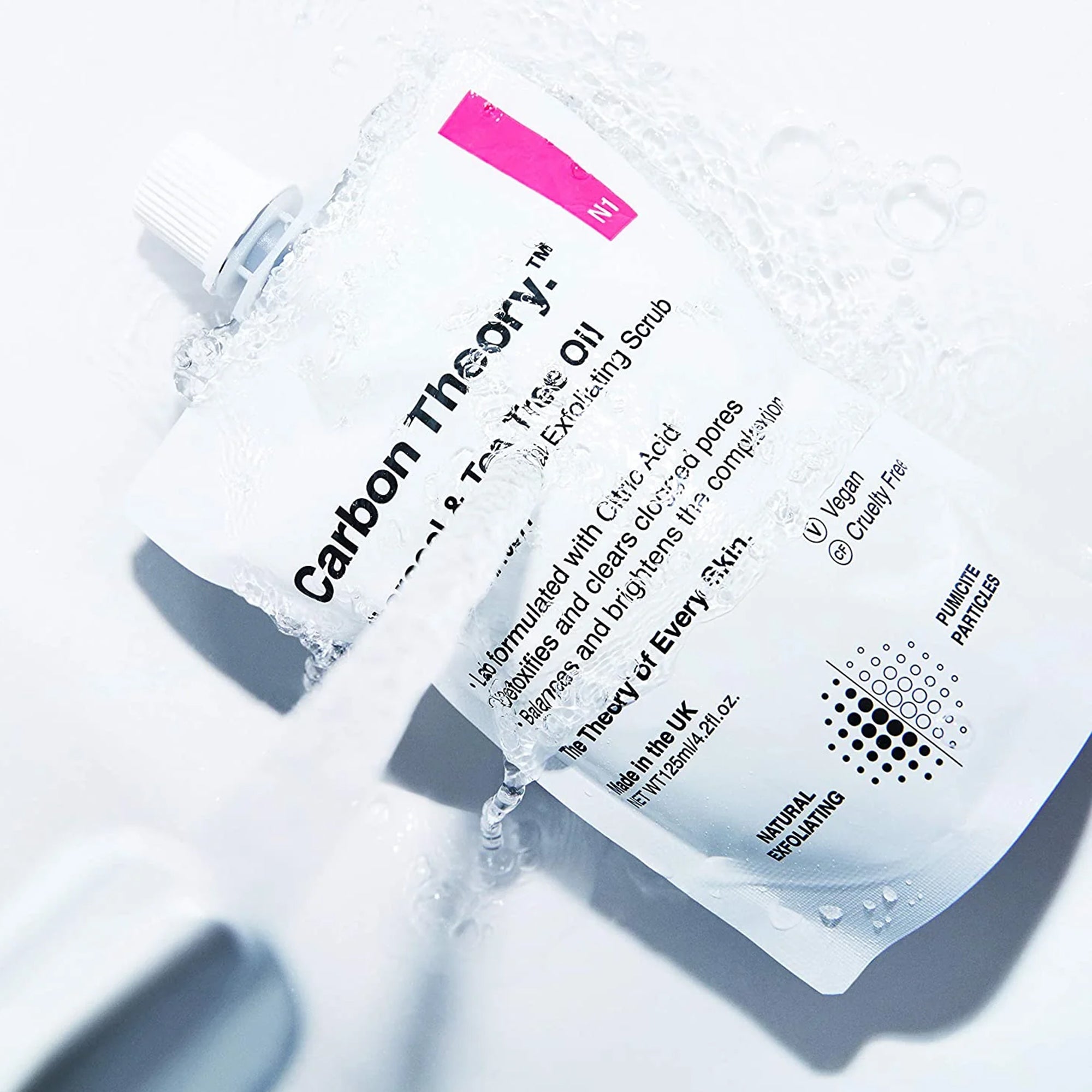 Charcoal & Tea Tree Oil Breakout Control Facial Exfoliating Scrub