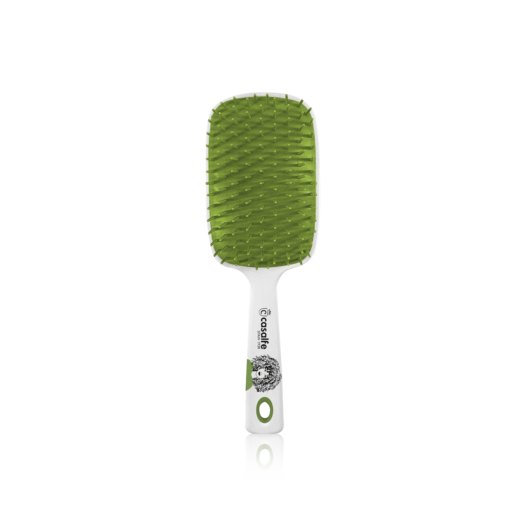 Detangle Paddle "XL" Curly Hair Brush – Hard Pins (Case)