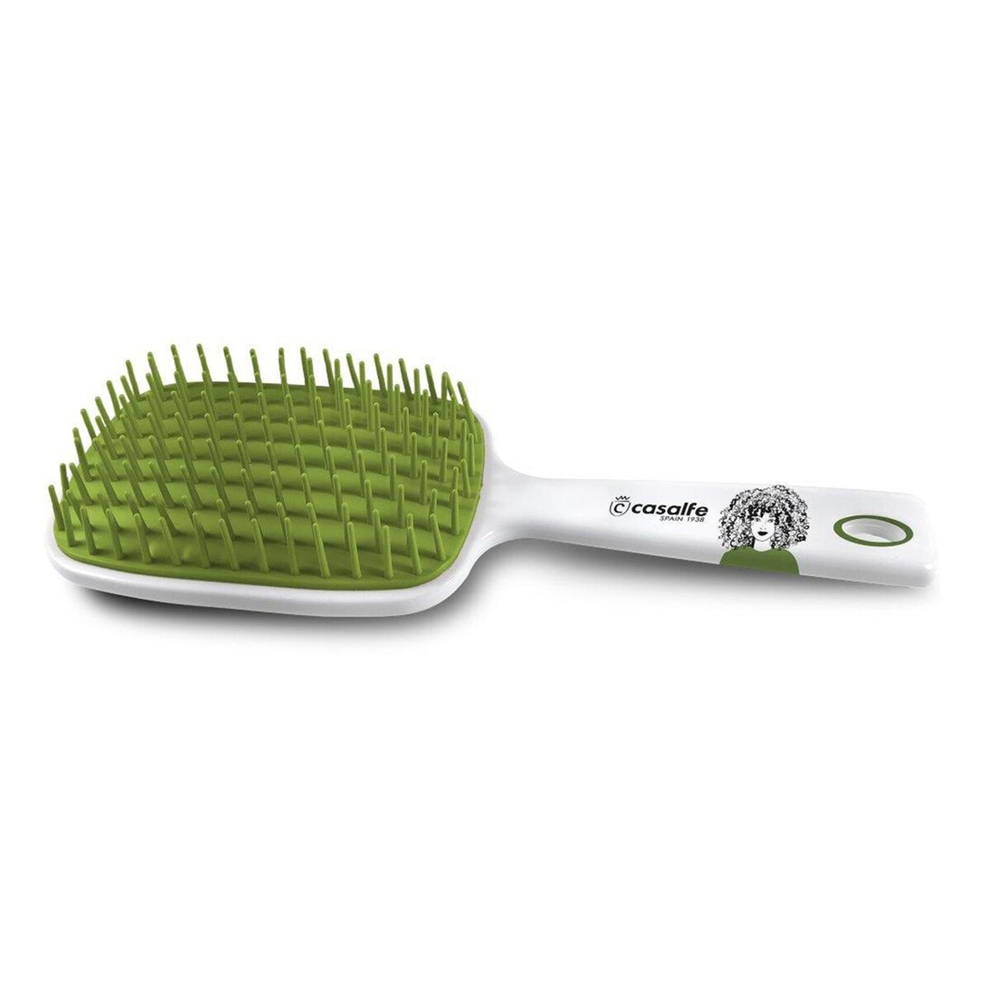 Detangle Paddle "XL" Curly Hair Brush – Hard Pins (Case)