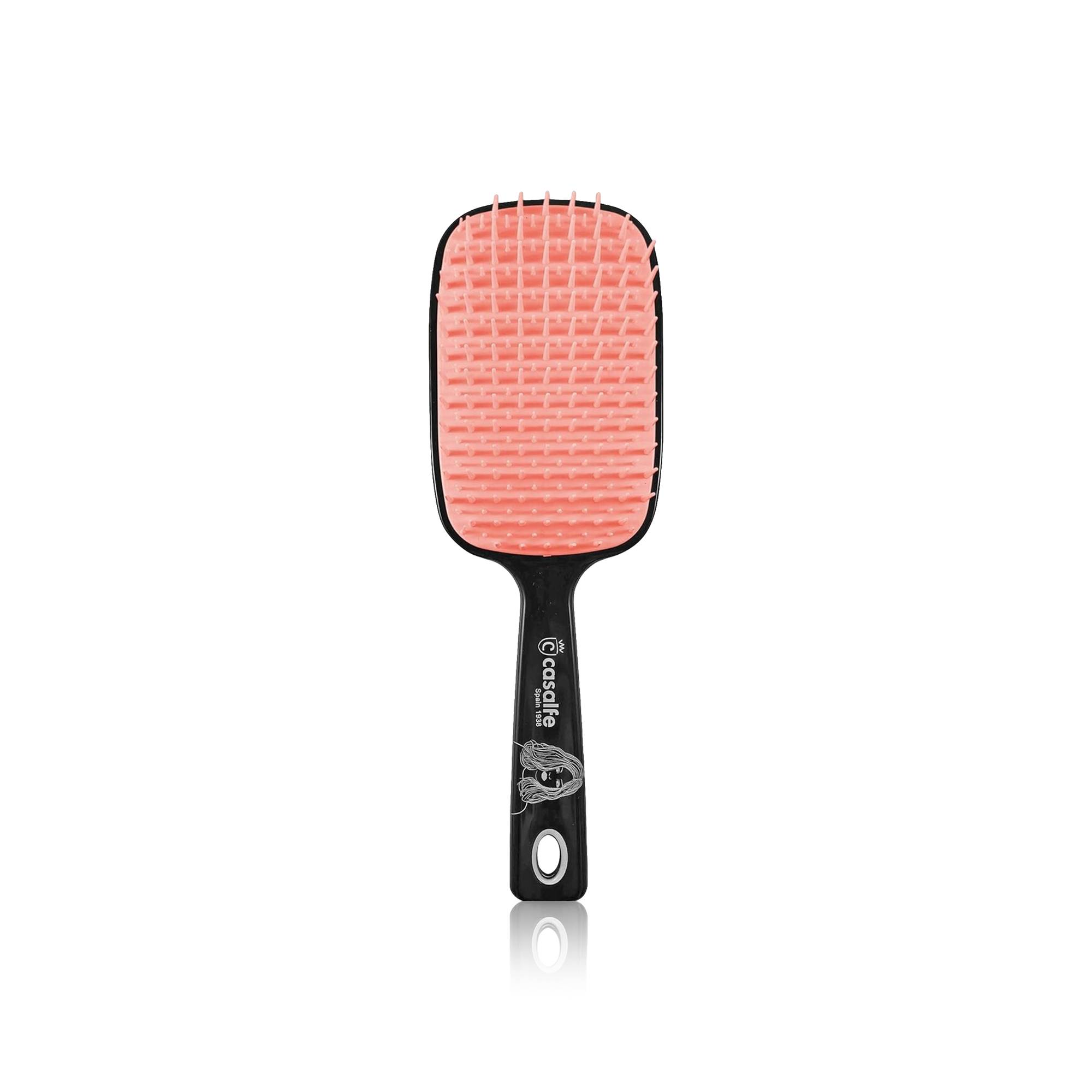 Detangle Paddle "XL" Straight Hair Brush – Soft Pins (Case)