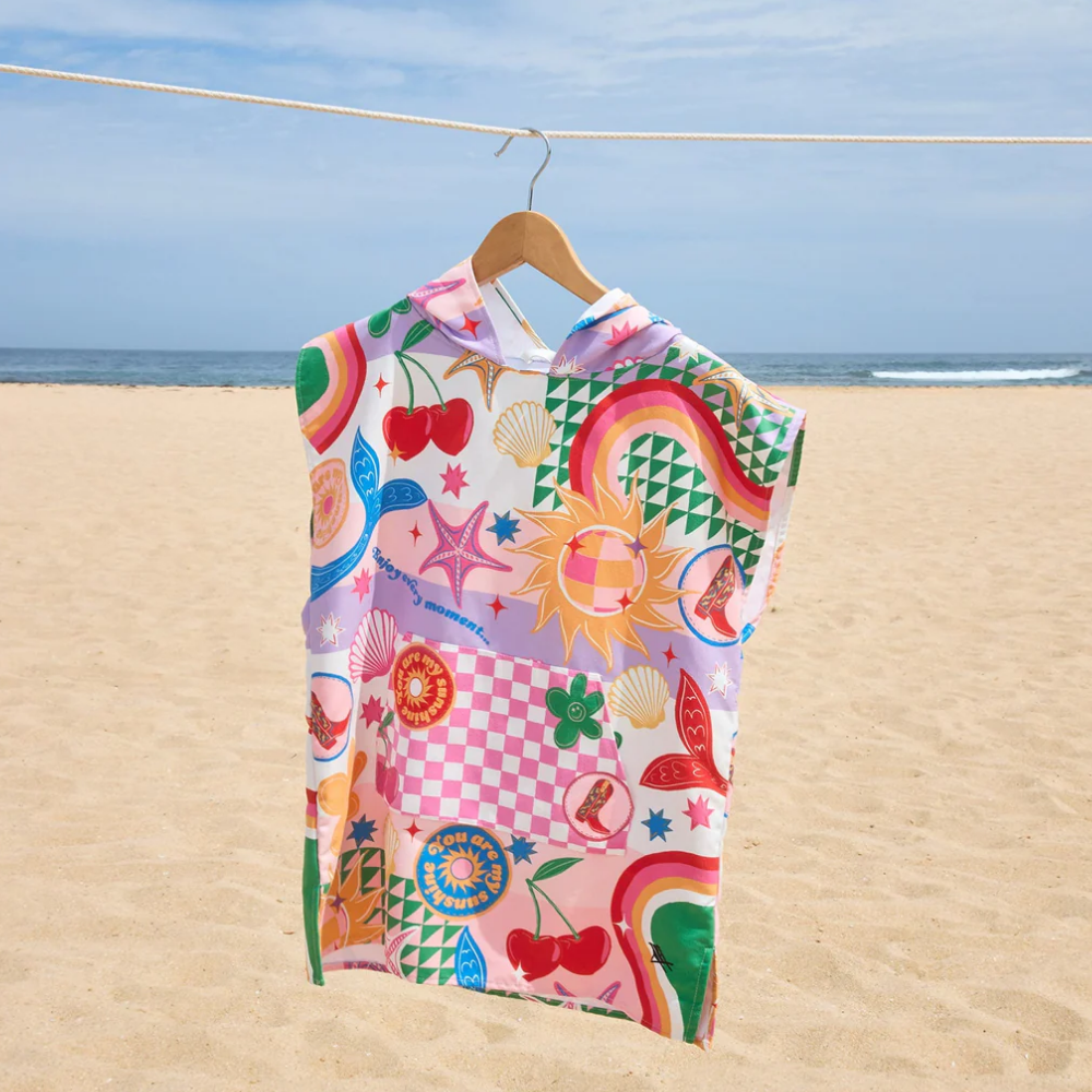 Good Vibes Club Poncho