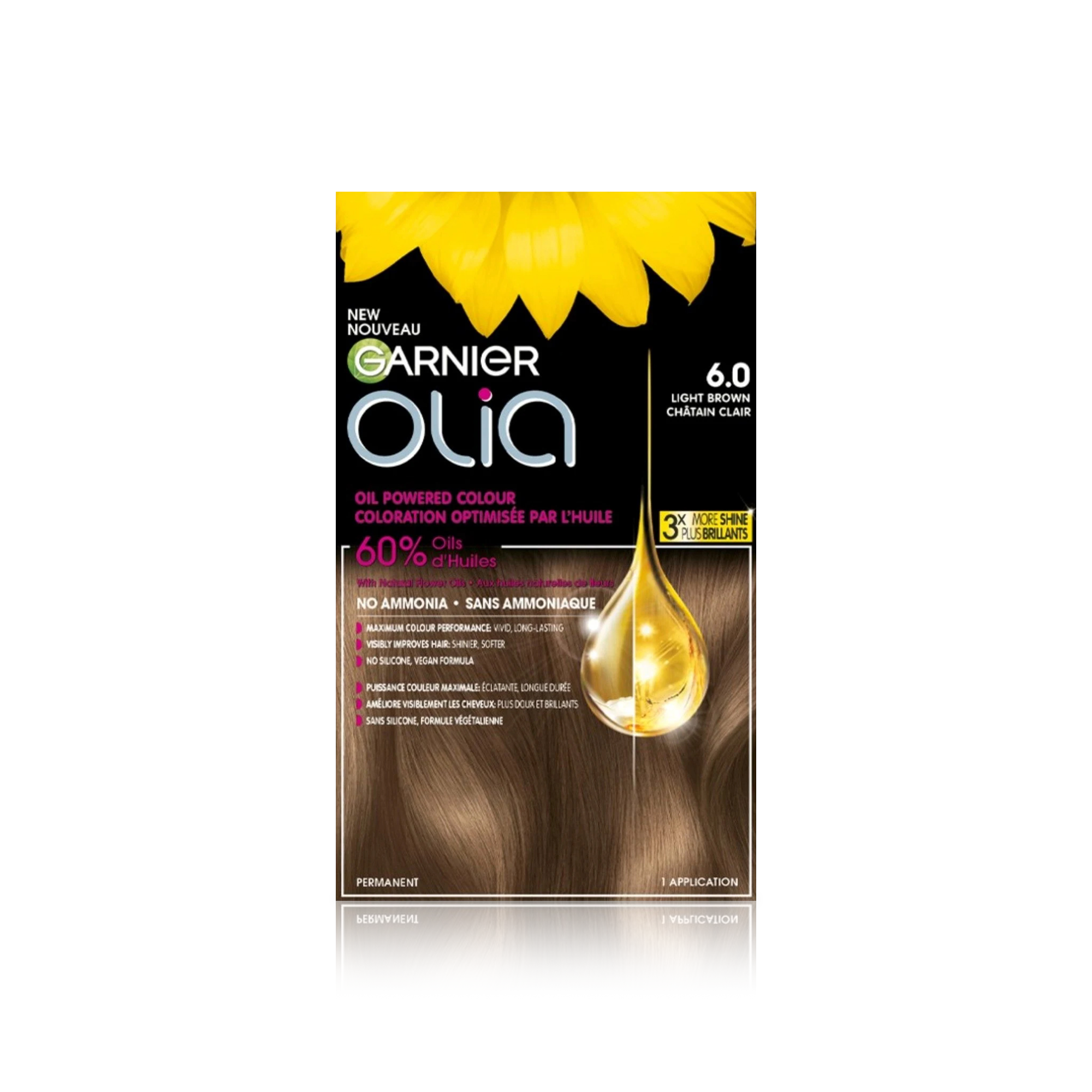 Olia 6.0 Hair Color