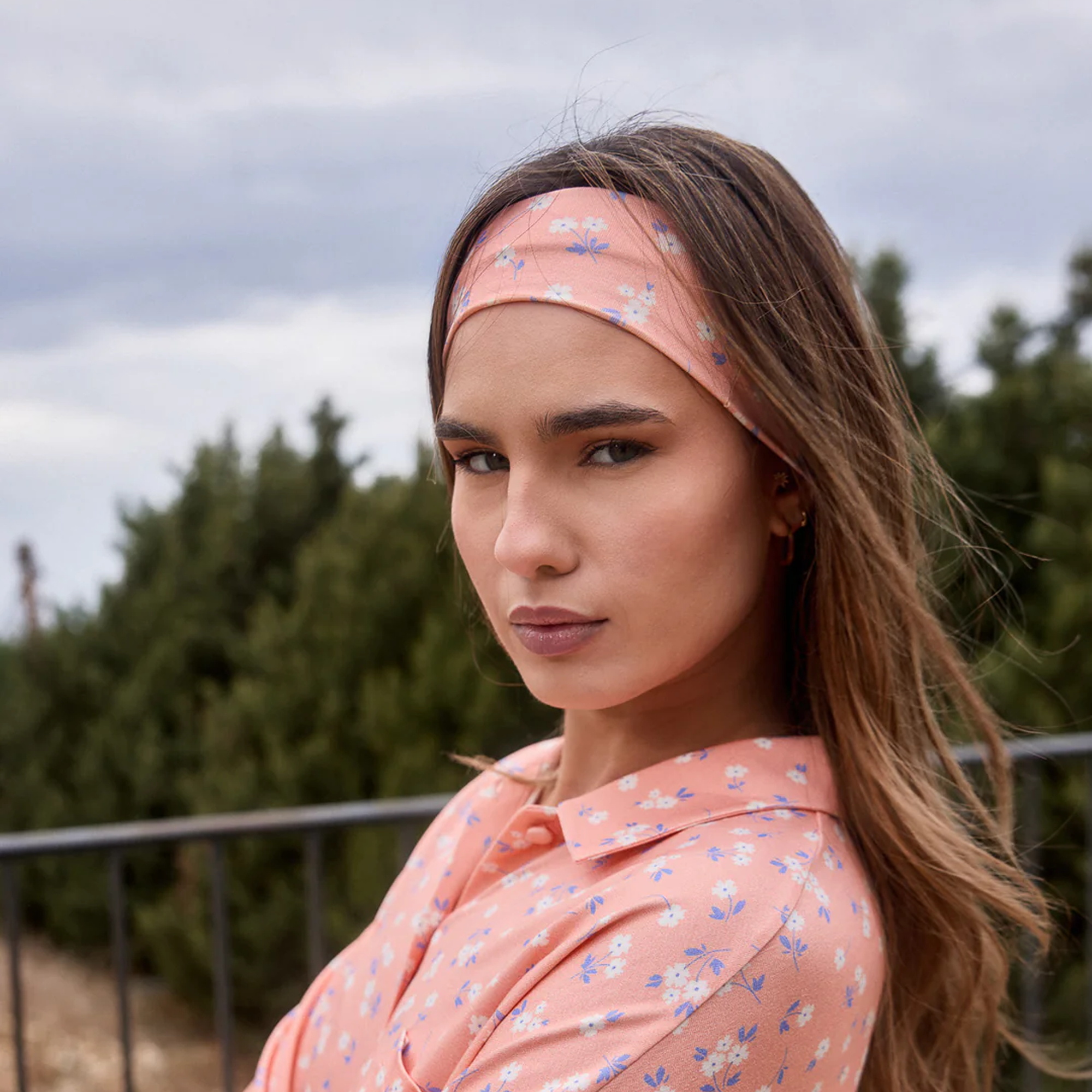 Peachy Elastic Hair Band