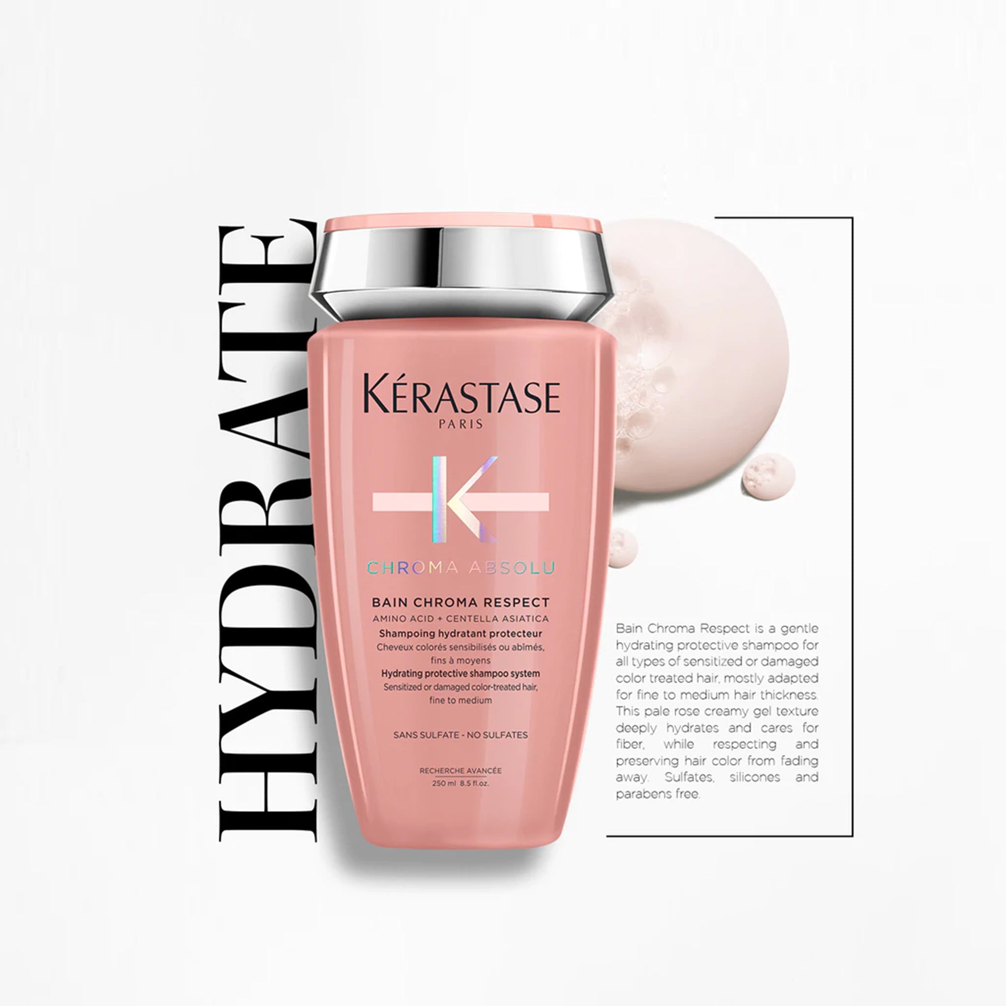 Chroma Absolu Bain Chroma Respect Hydrating Protective Shampoo System