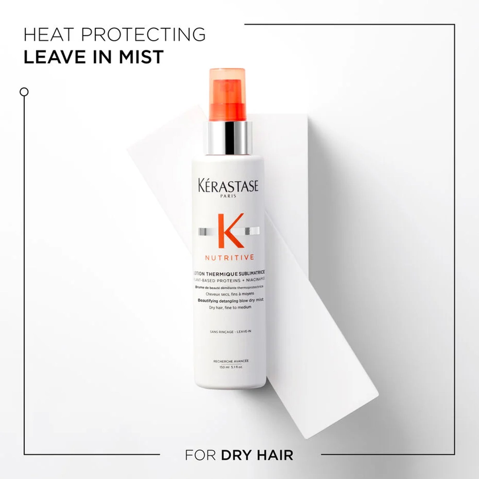 Nutritive Lotion Thermique Sublimatrice Beautifying Detangling Blow Dry Mist