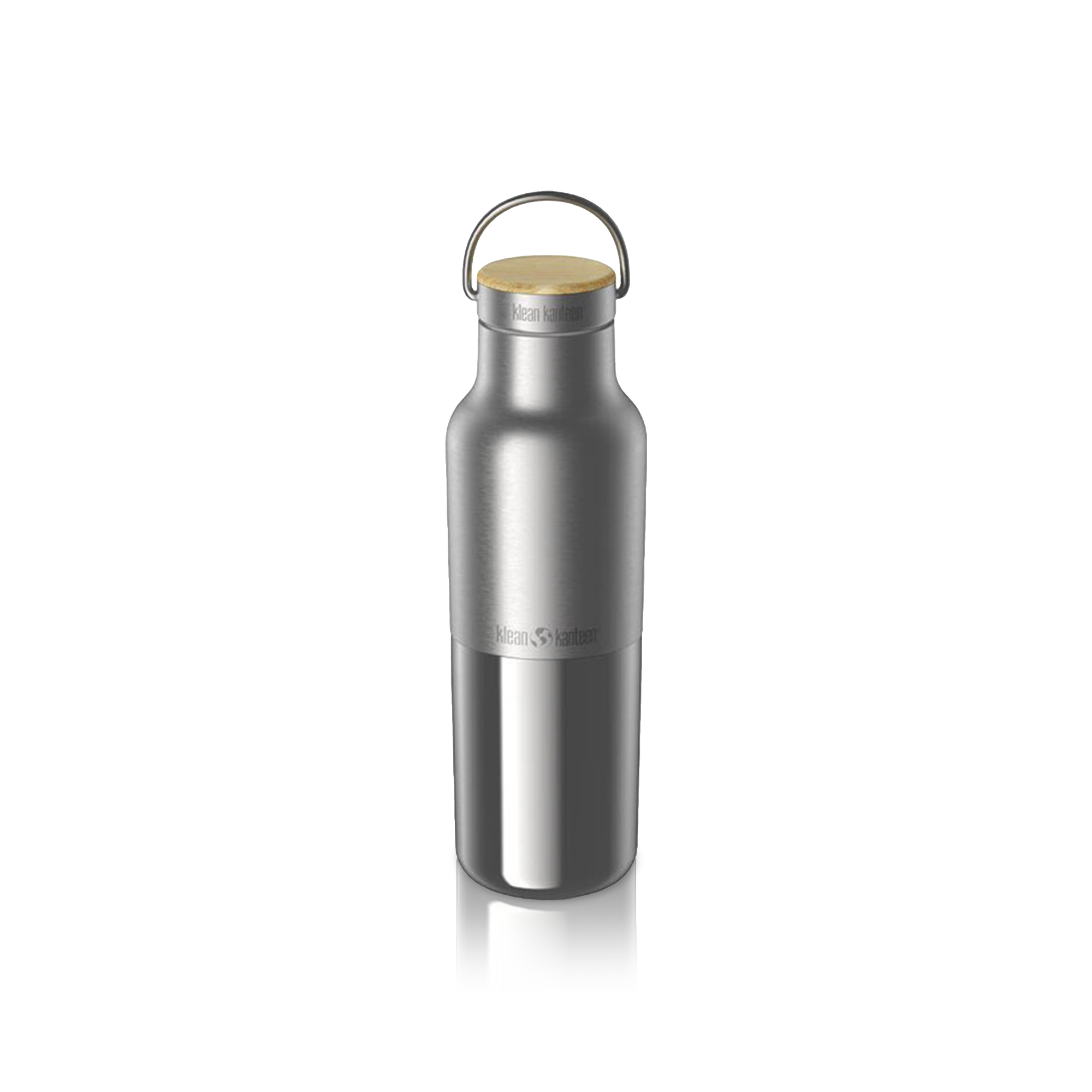 Rise Insulated Thermoflask with Bamboo Lid - Reflect