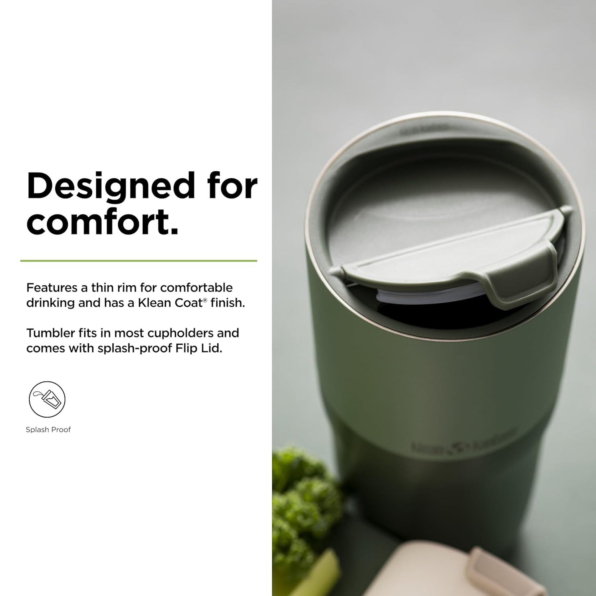 Rise Tumbler With Flip Lid - Sea Spray