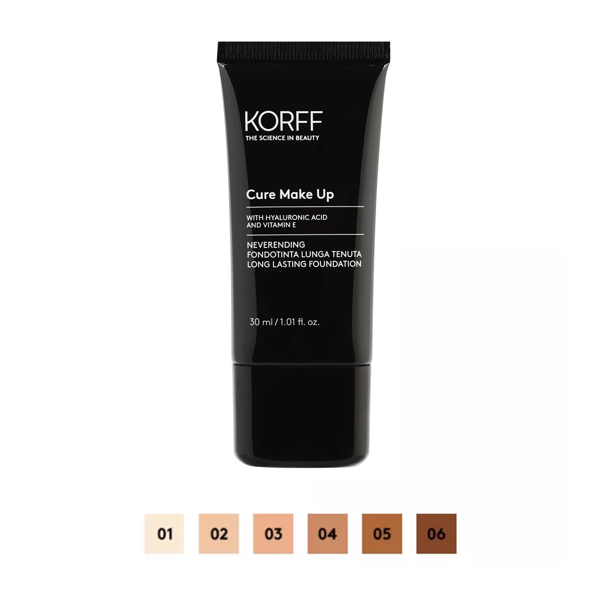Cure Makeup Neverending Long Lasting Foundation