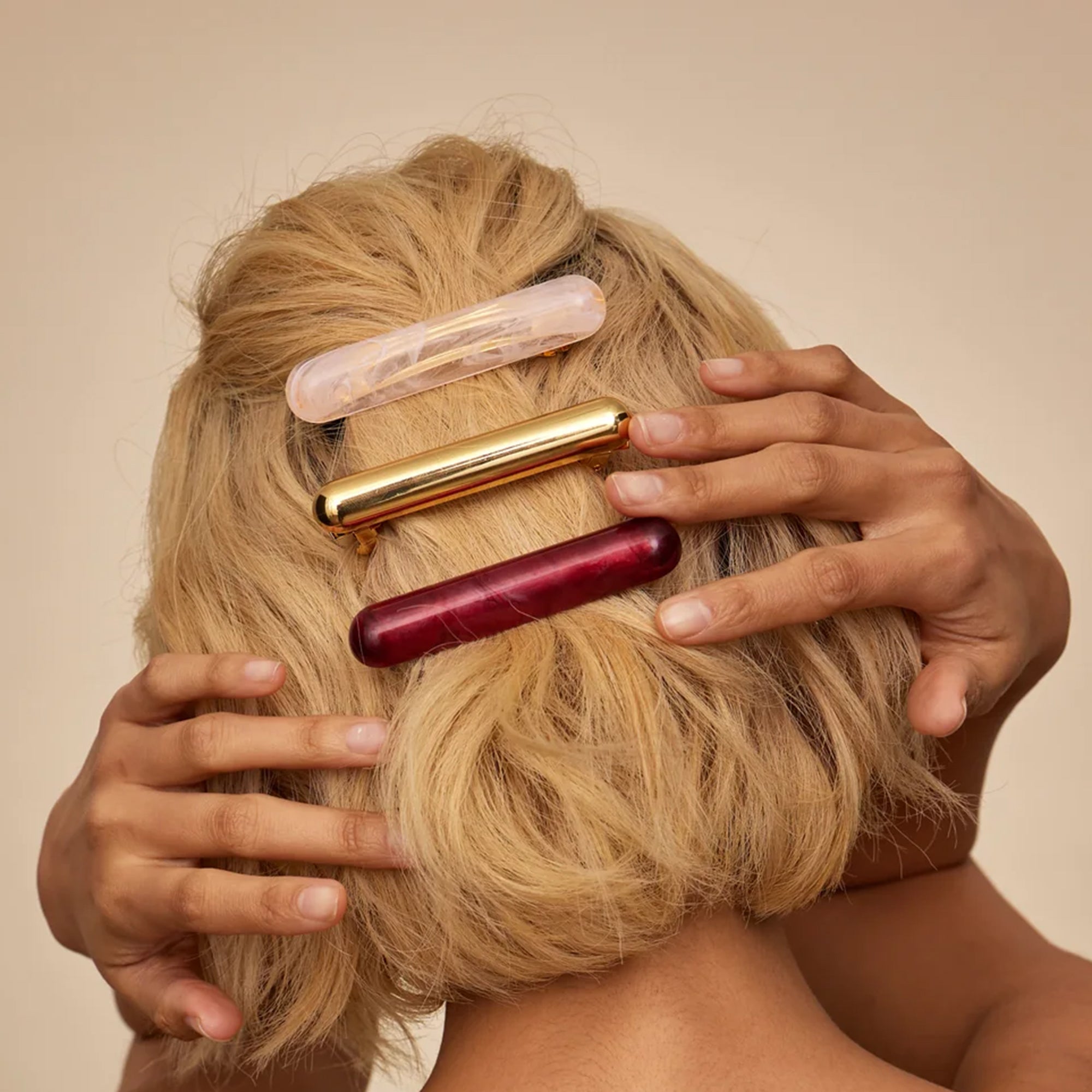 Glossy Bar Barrette