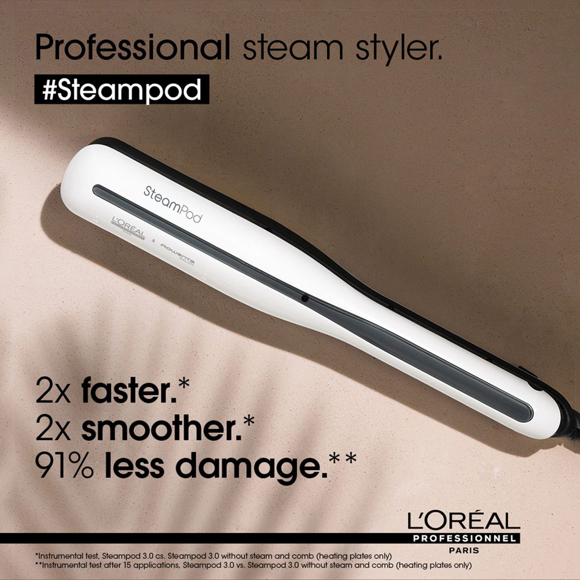 Steampod x Rowenta Salon