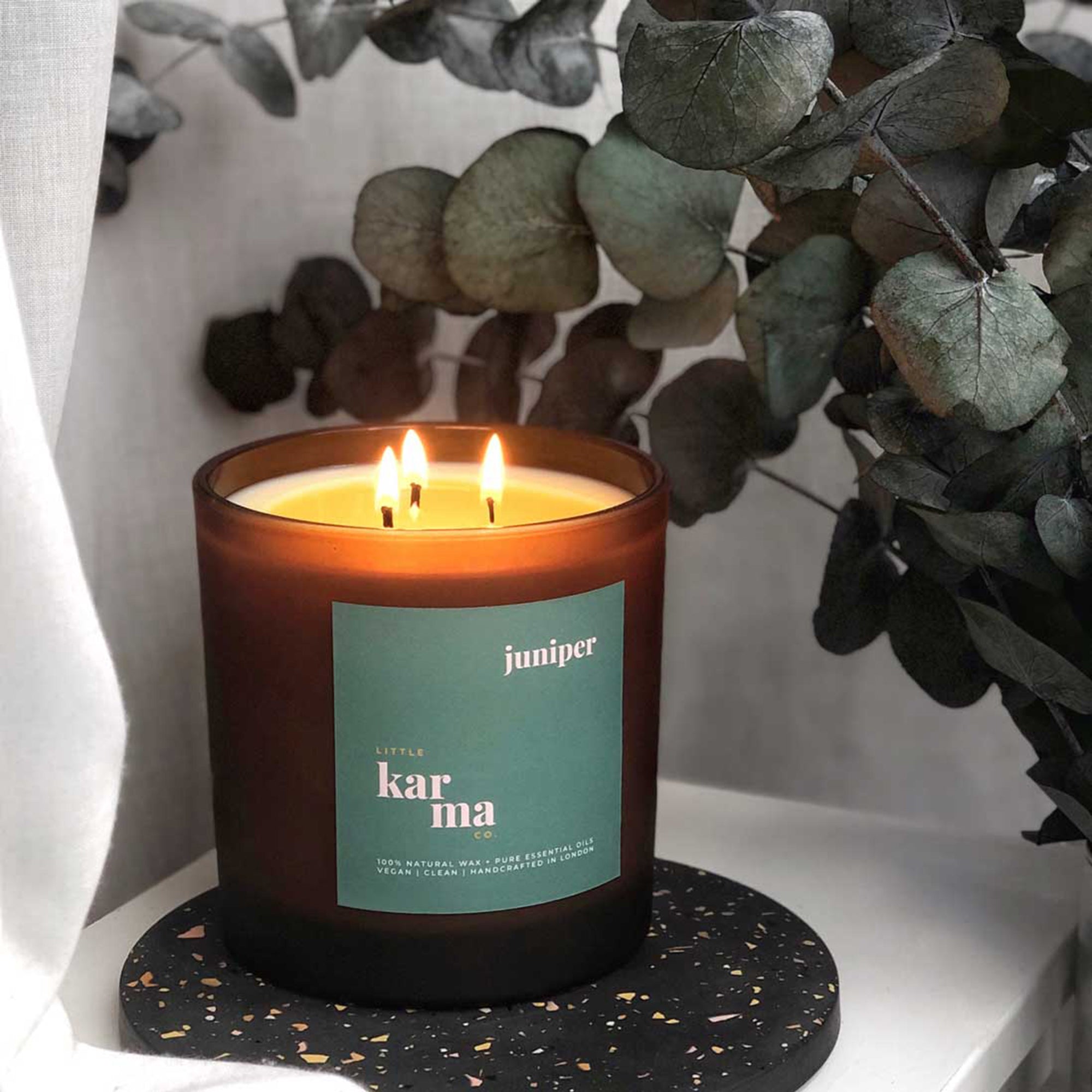 شمعة جونيبر ميجا قابلة لإعادة التعبئة