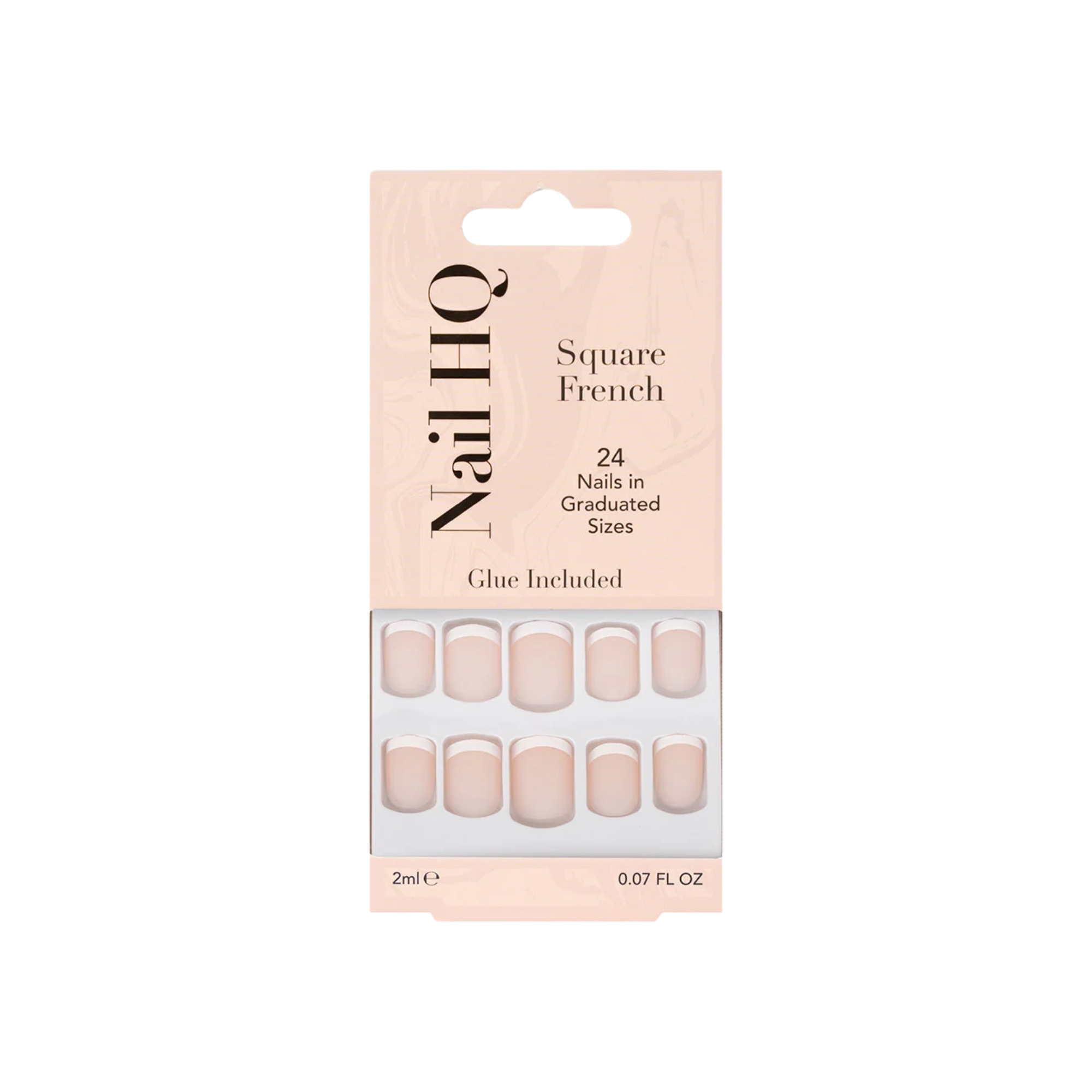 Square French Nails