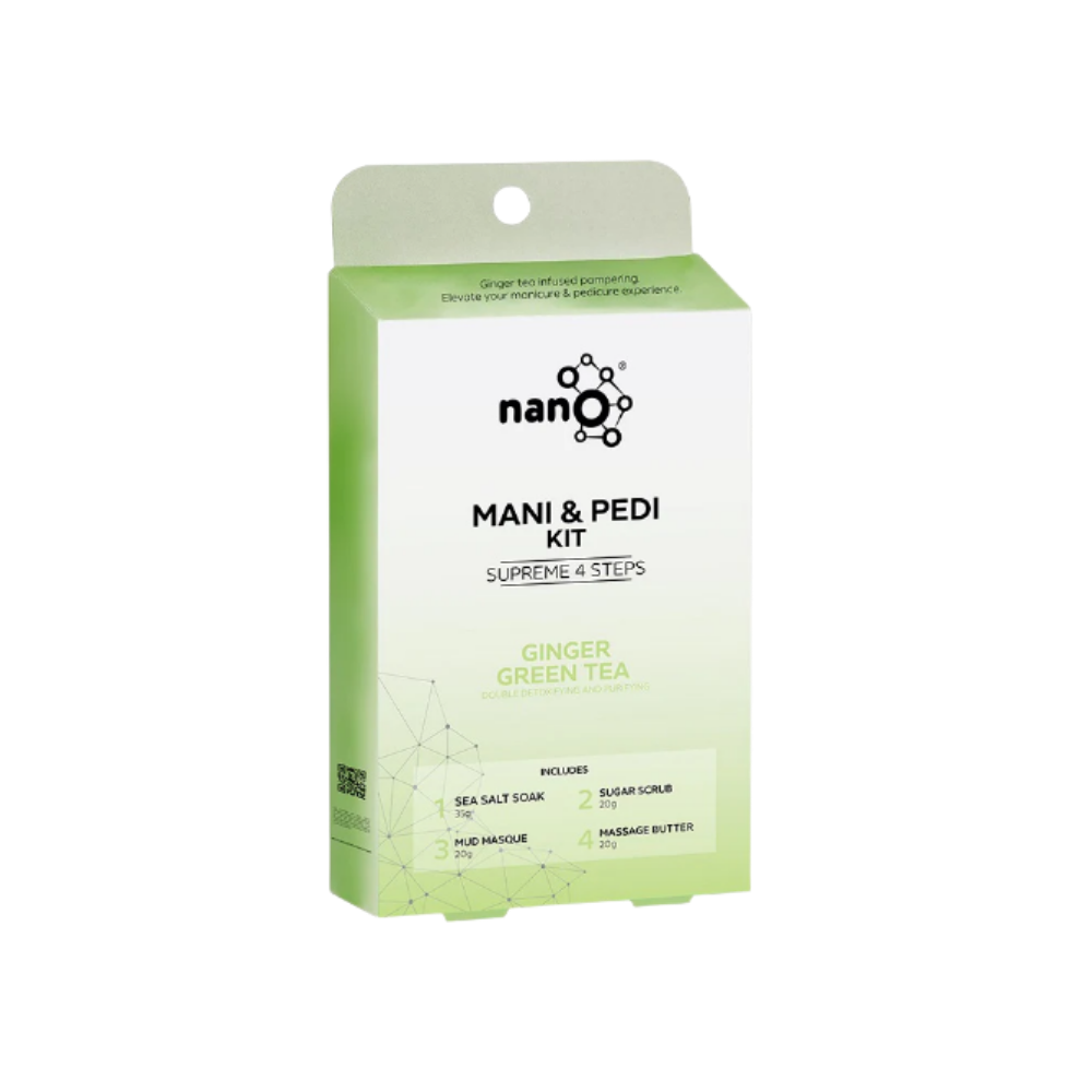 Ginger Green Tea Mani & Pedi Kit Supreme 4 Steps