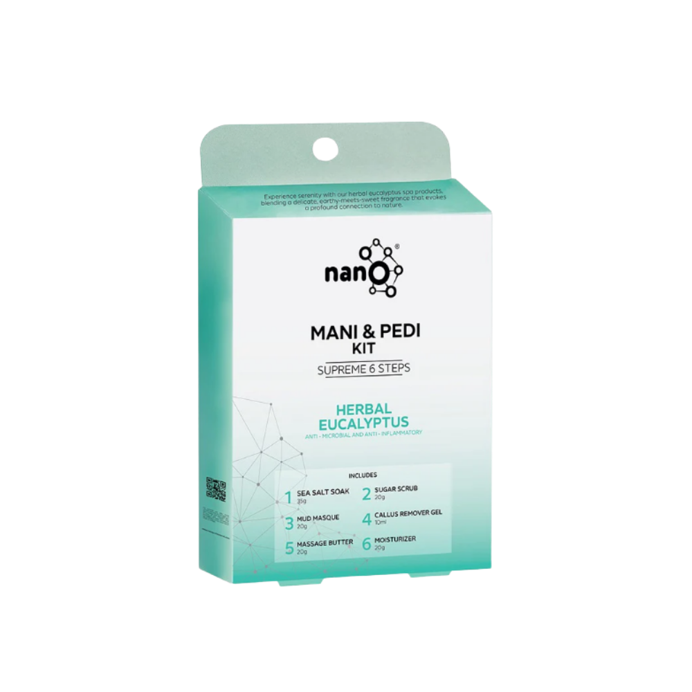 Herbal Eucalyptus Mani & Pedi Kit Supreme 6 Steps