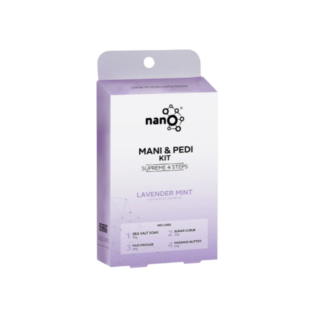 Lavender Mint Mani & Pedi Kit Supreme 4 Steps