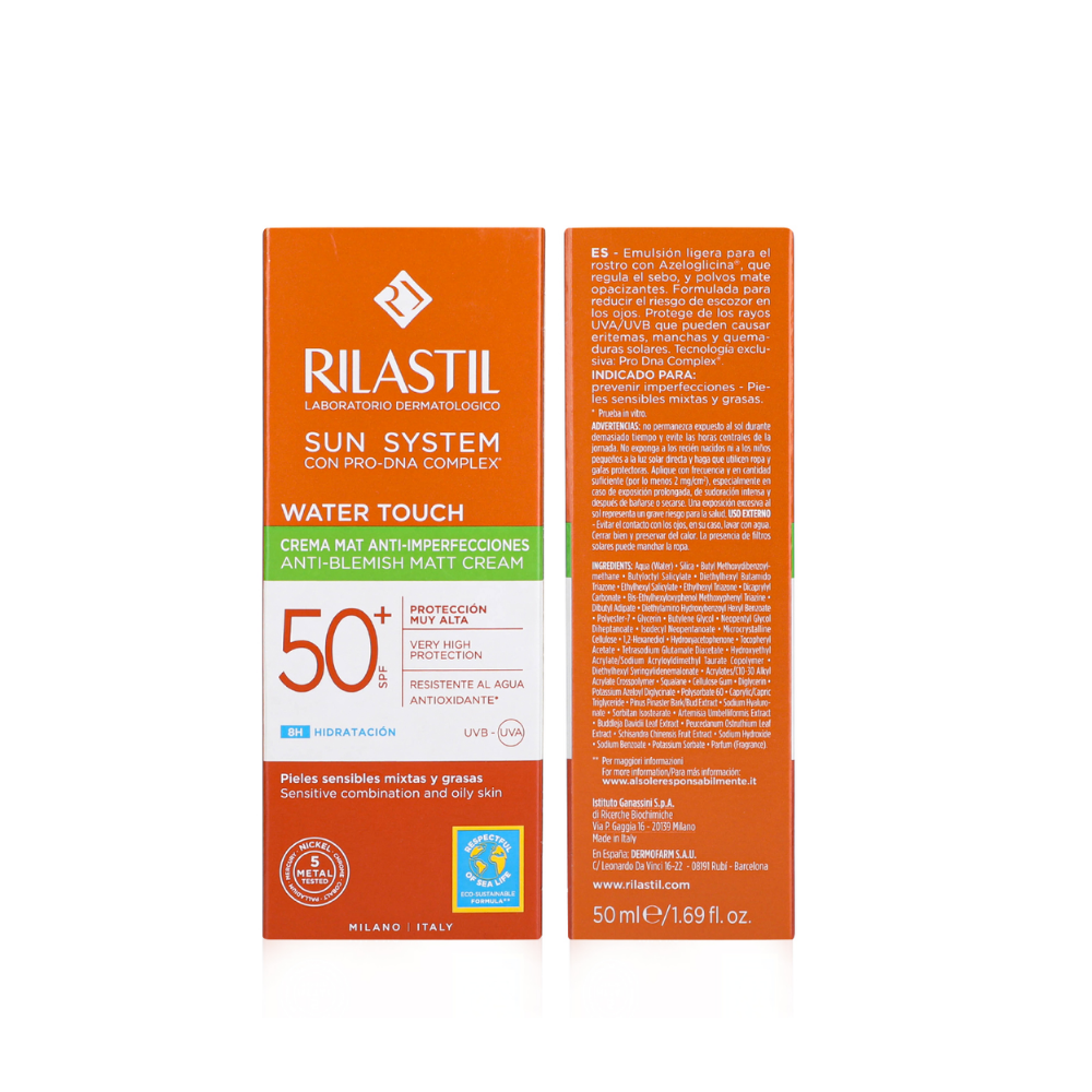كريم صن سيستم واقي شمس مات بملمس مائي SPF50+