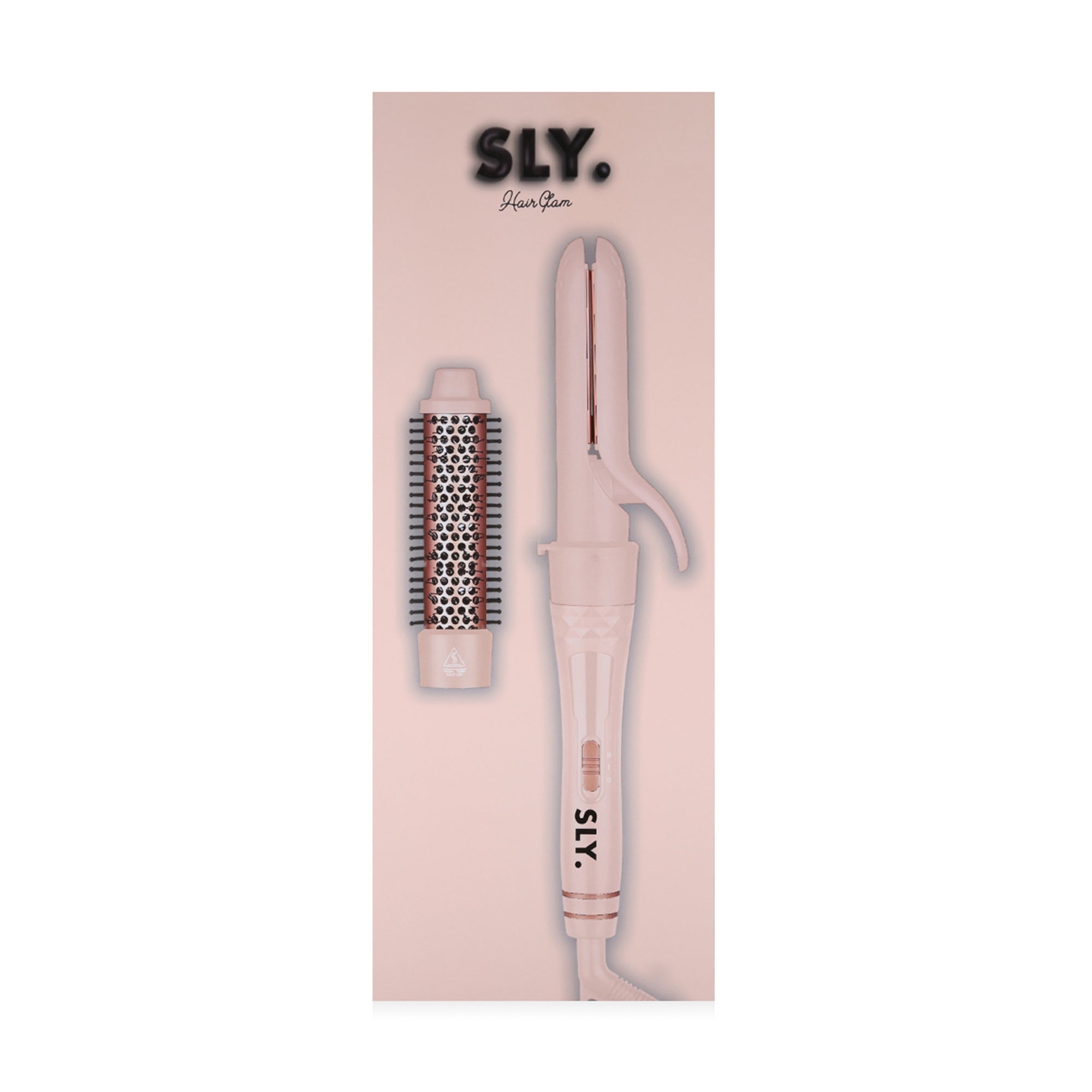 Curling Brush - Rose Pink Straightner & Thermal Brush