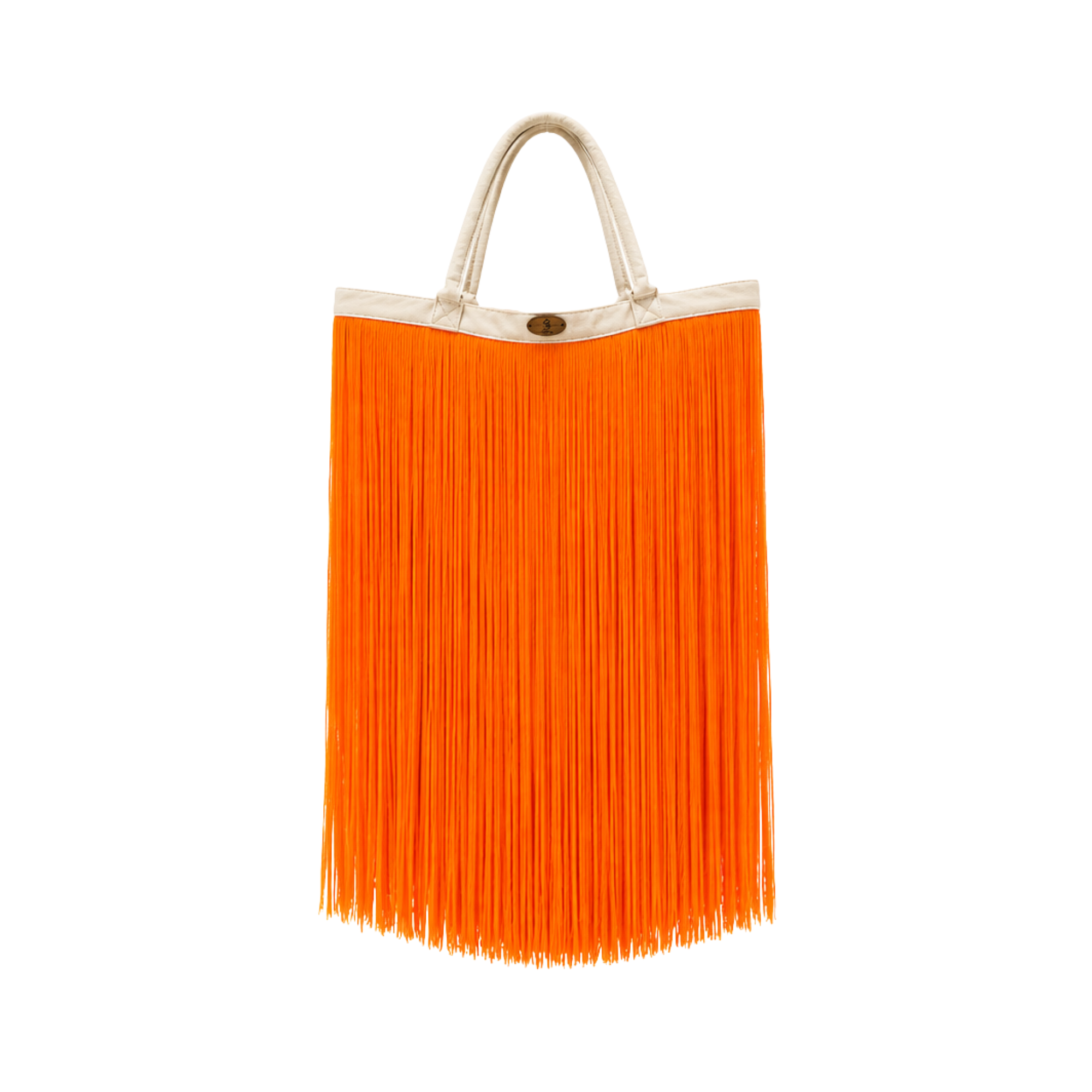 Victorian-Era Orange Cilia Bag