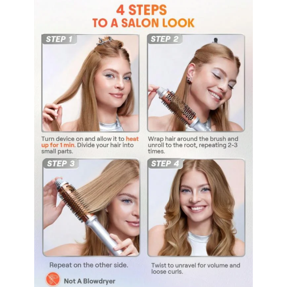 Curl Thermal Blowout Brush