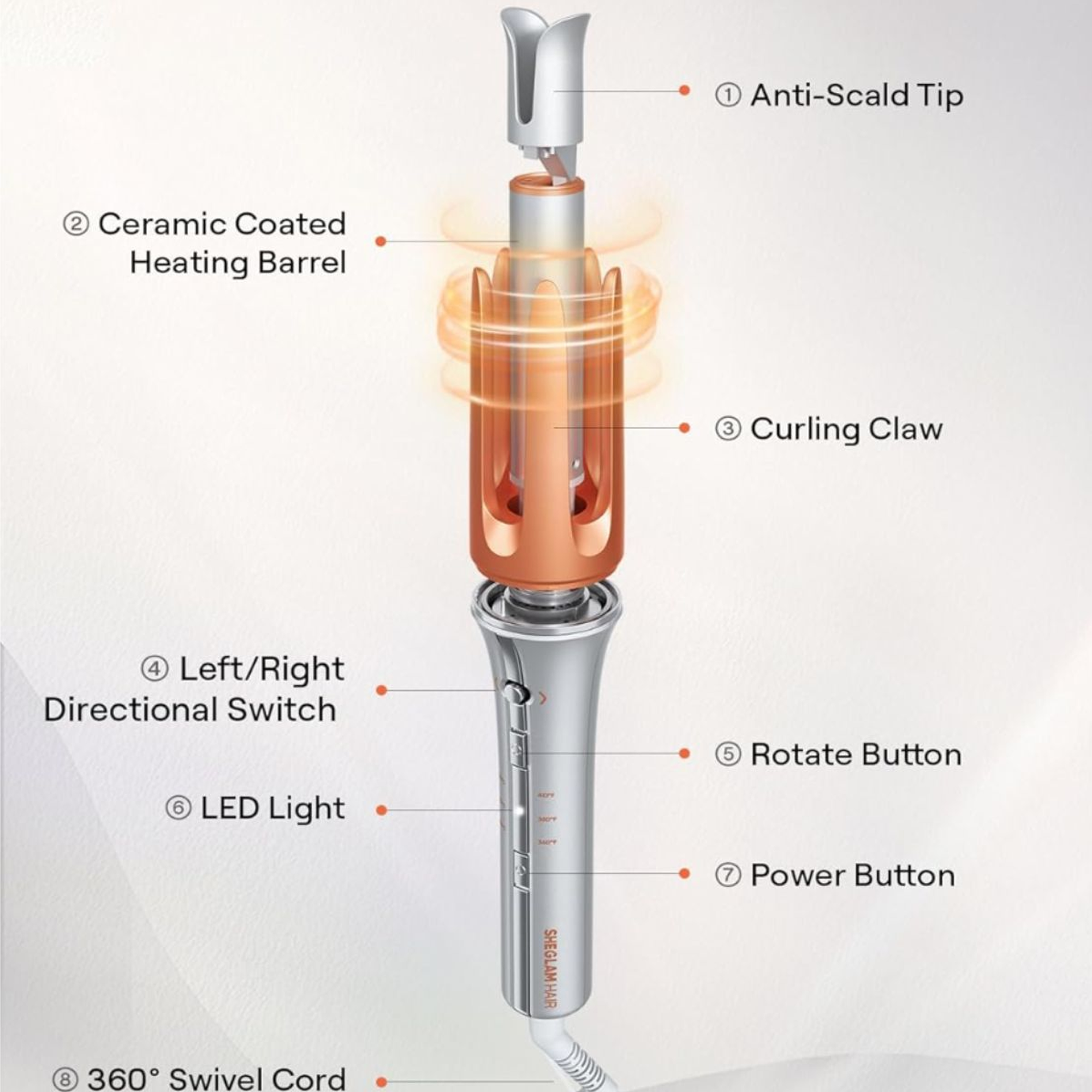 جهاز تجعيد الشعر الفوري ون-تاتش It-Curl