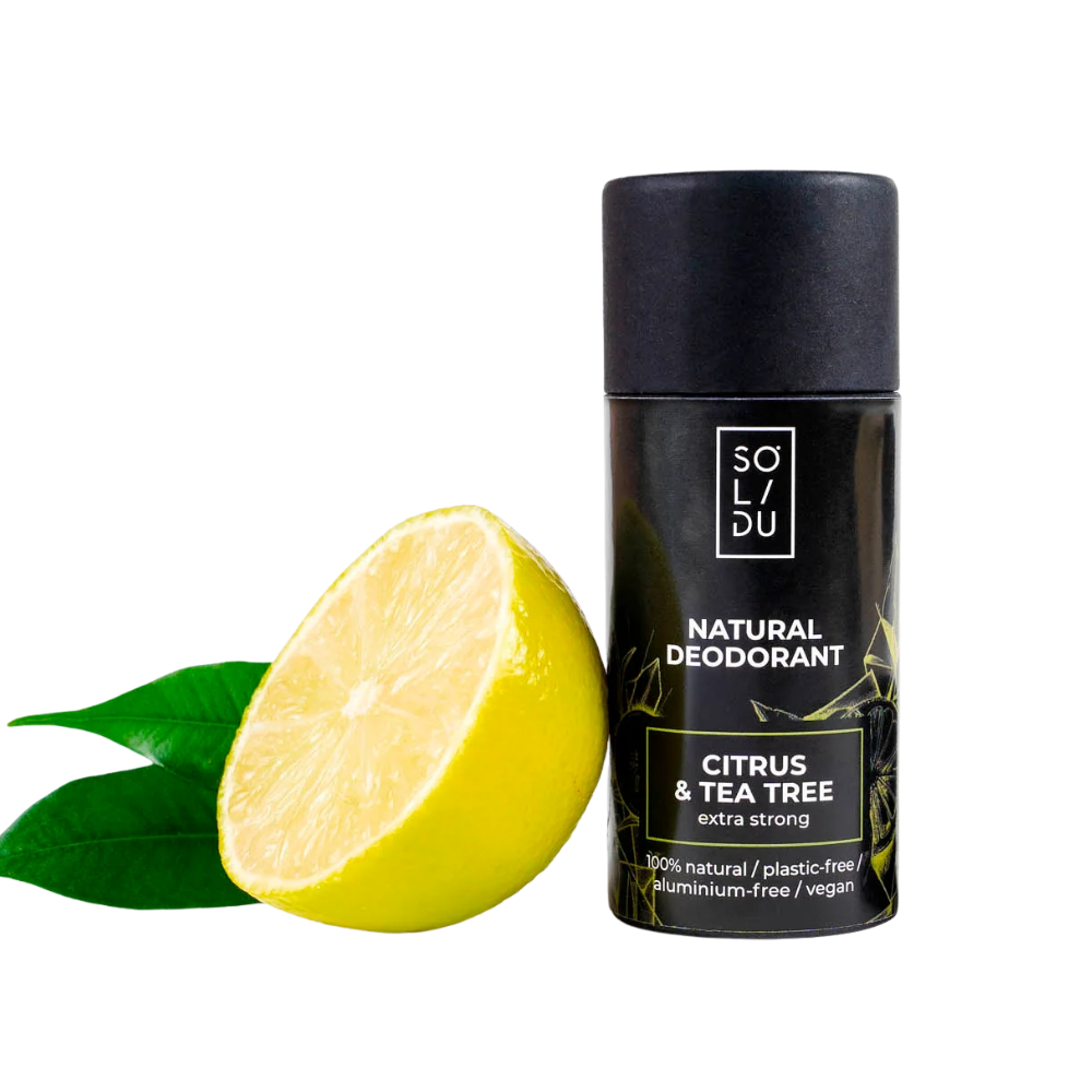 Deodorant With Citrus & Tea Tree Extra-Strong Deodorant For Long-Lasting Protection