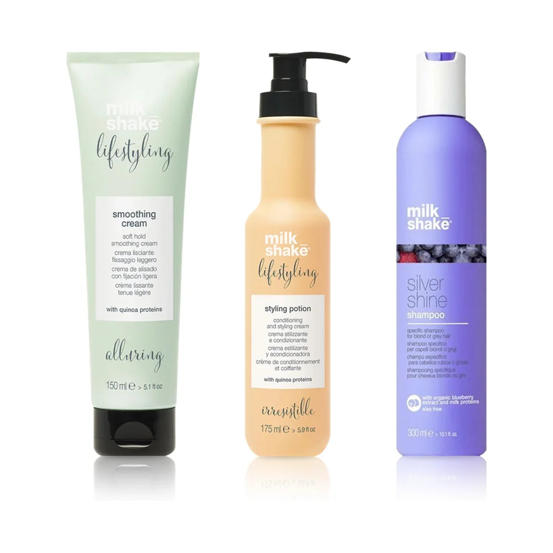 milk_shake Frizz-Free Silver Trio