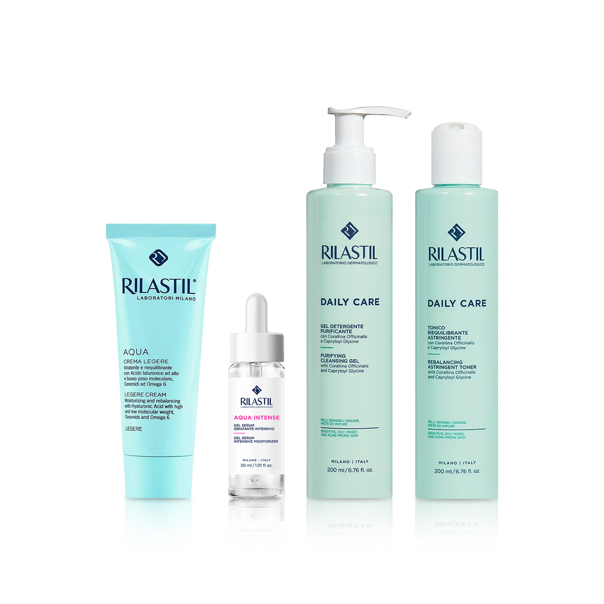 Rilastil After Facial Kit - Combination Skin