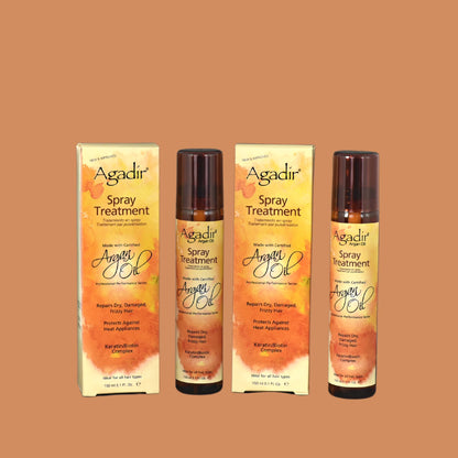 بخاخ زيت الأرغان معالج للشعر