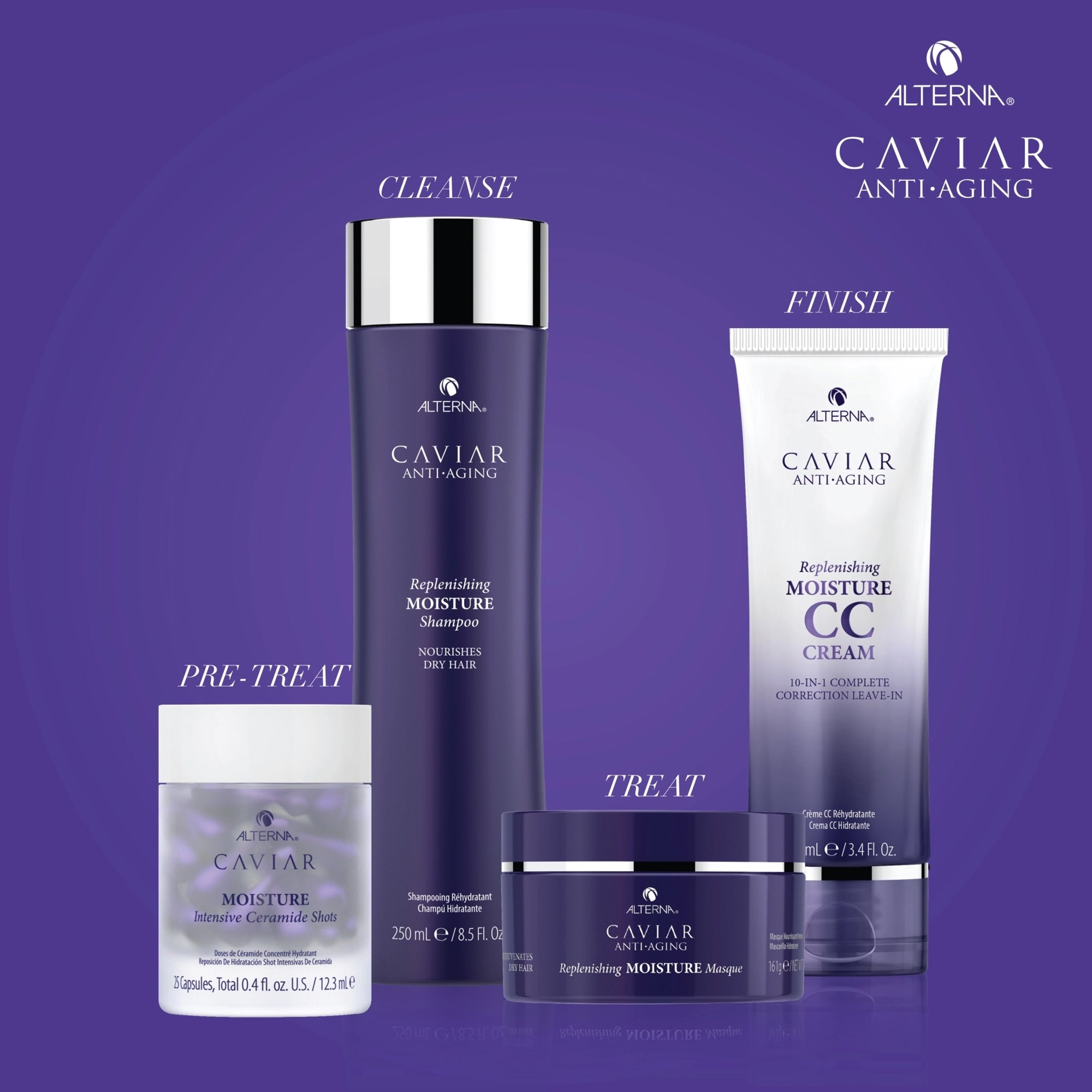 Caviar Anti-Aging Replenishing Moisture Intensive Ceramide Shots