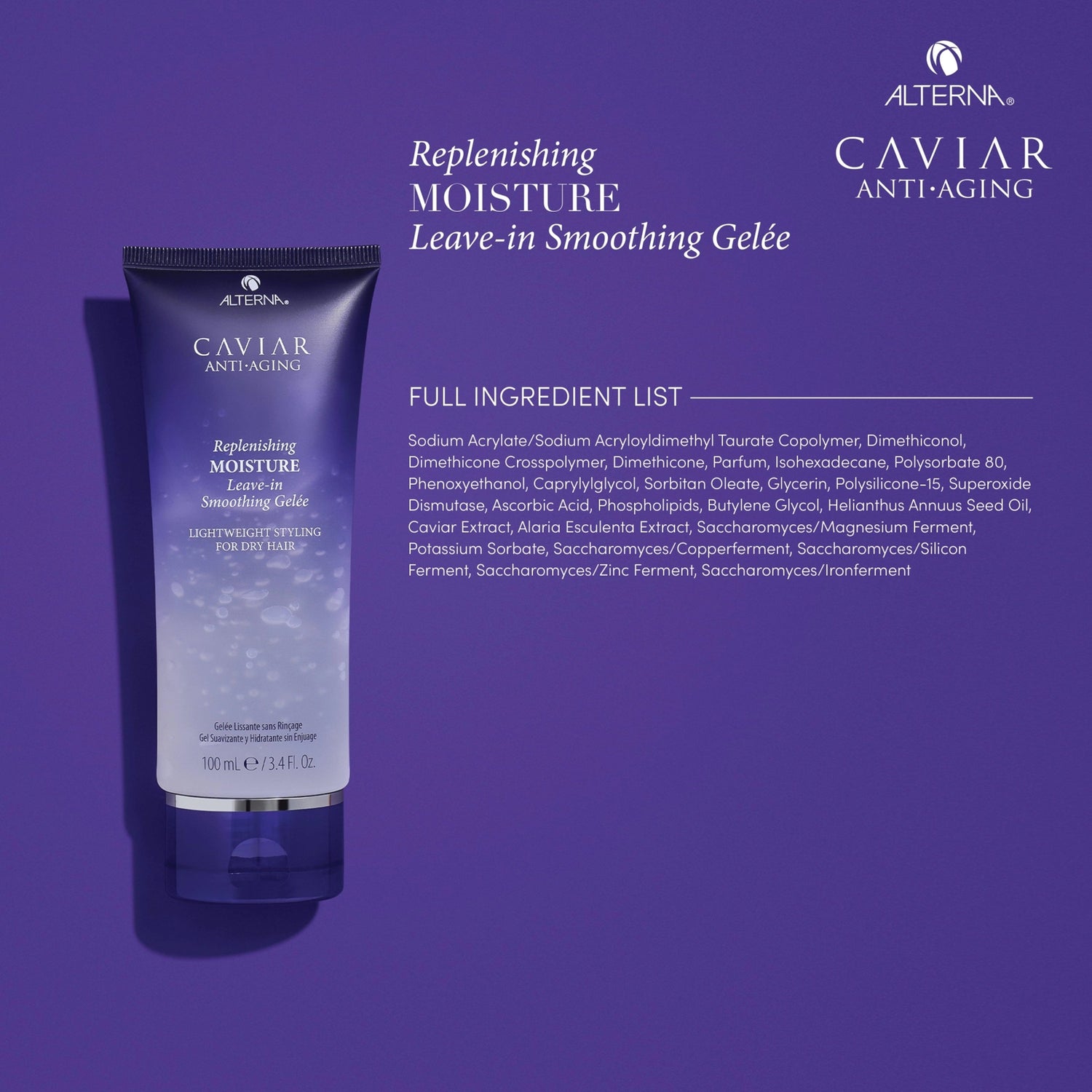 Caviar Anti-Aging Replenishing Moisture Leave-In Smoothing Gelée