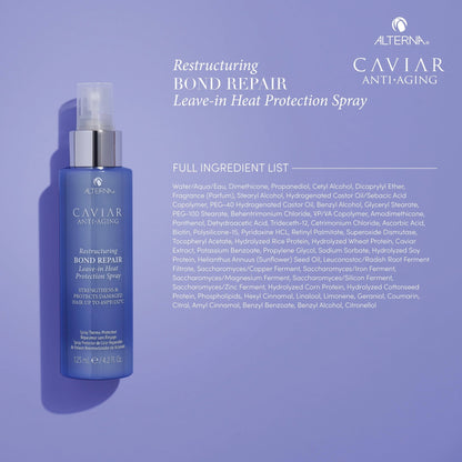 Caviar Anti-Aging Restructuring Bond Repair Leave-In Heat Protection Spray