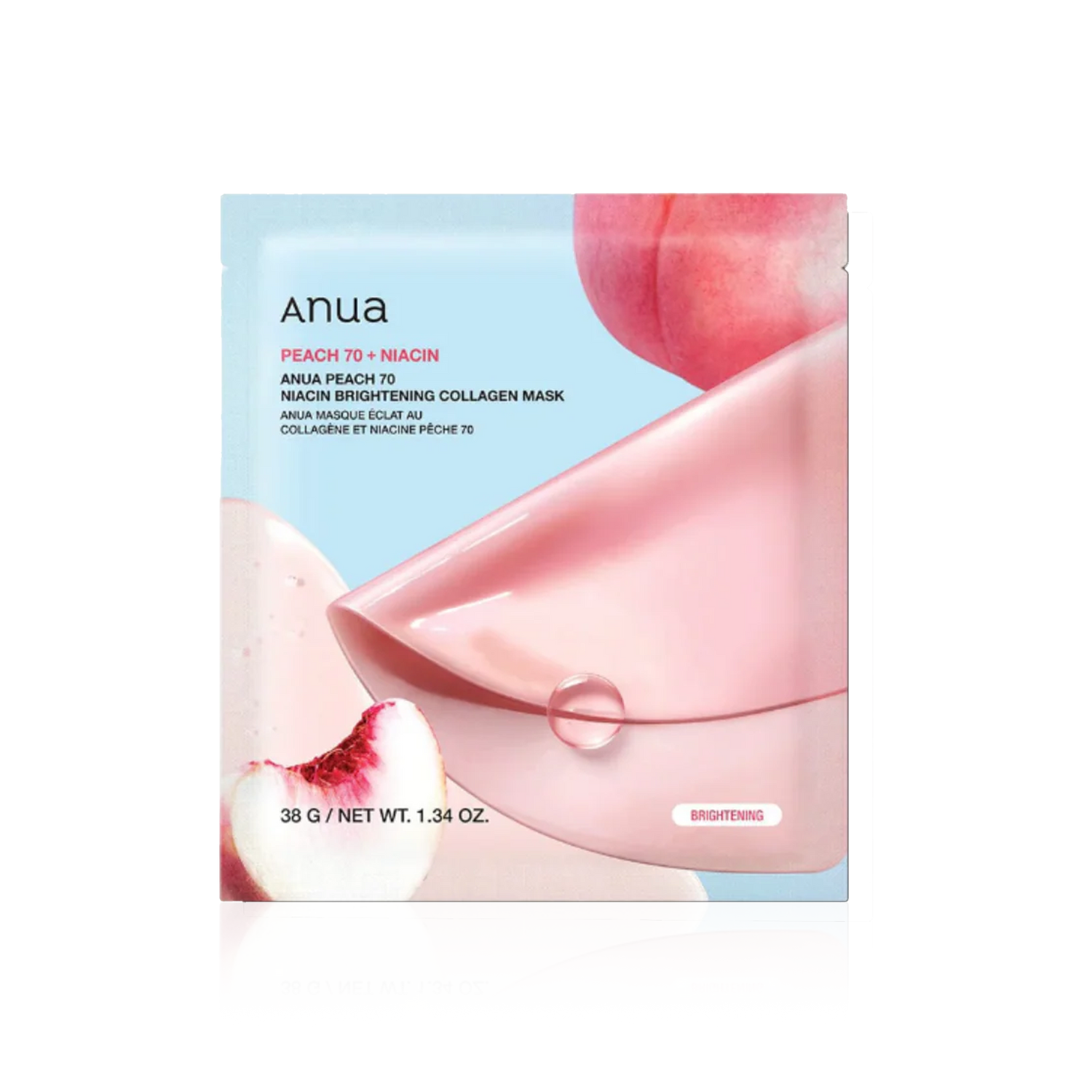 Peach 70 + Niacin Brightening Collagen Mask