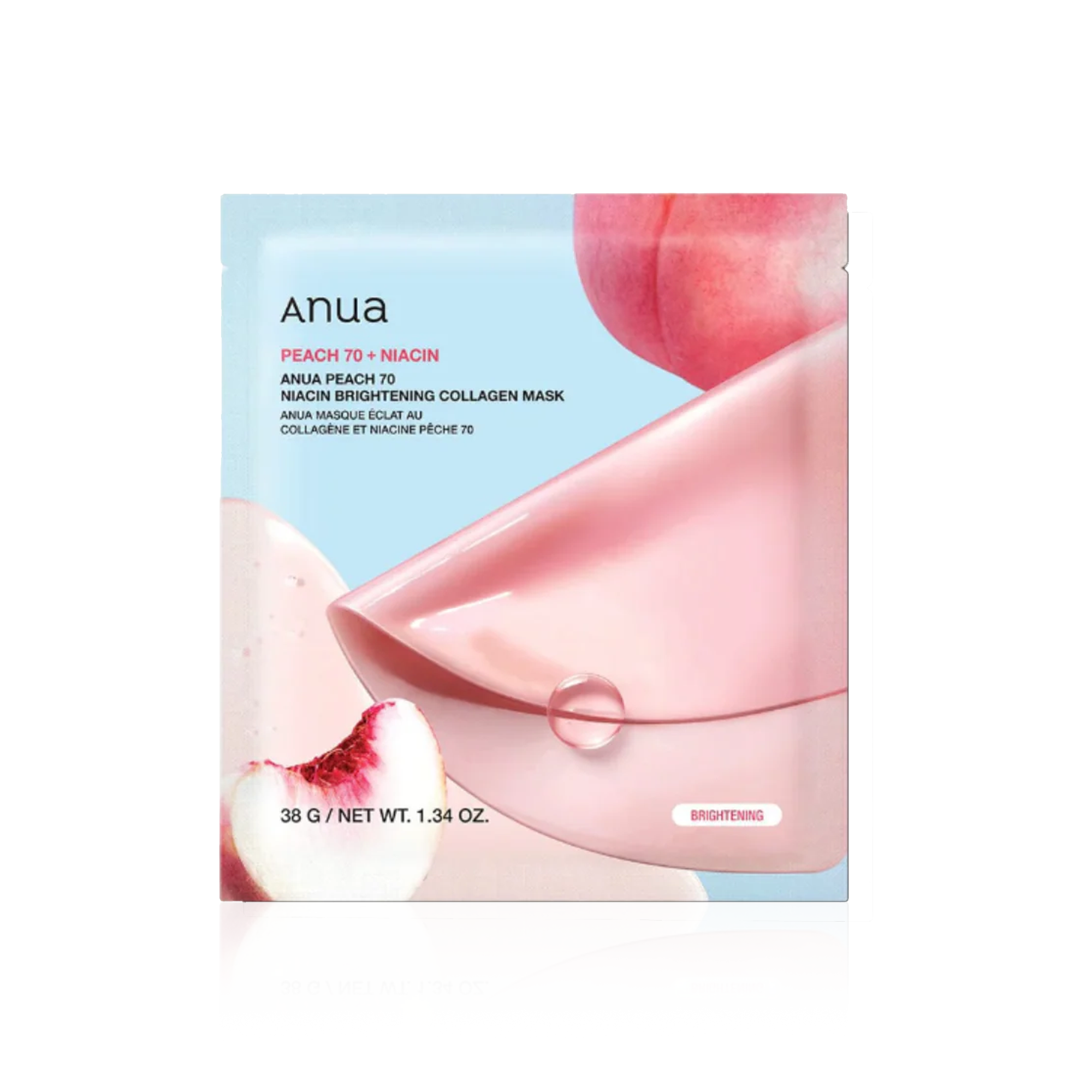 Peach 70 + Niacin Brightening Collagen Mask