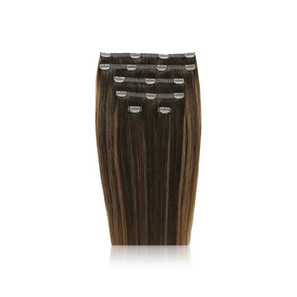 مجموعة وصلات شعر مزدوجة