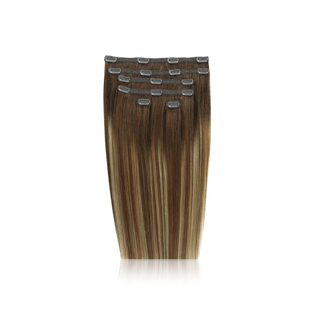 مجموعة وصلات شعر مزدوجة