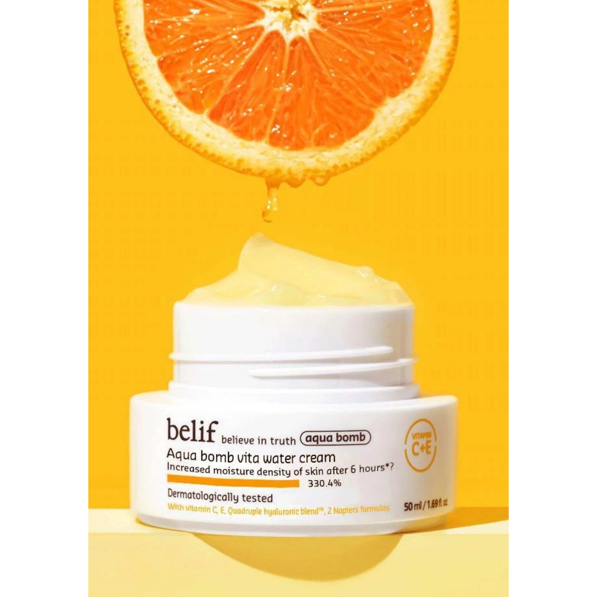 كريم مائي أكوا بومب فيتا لتعزيز البشرة