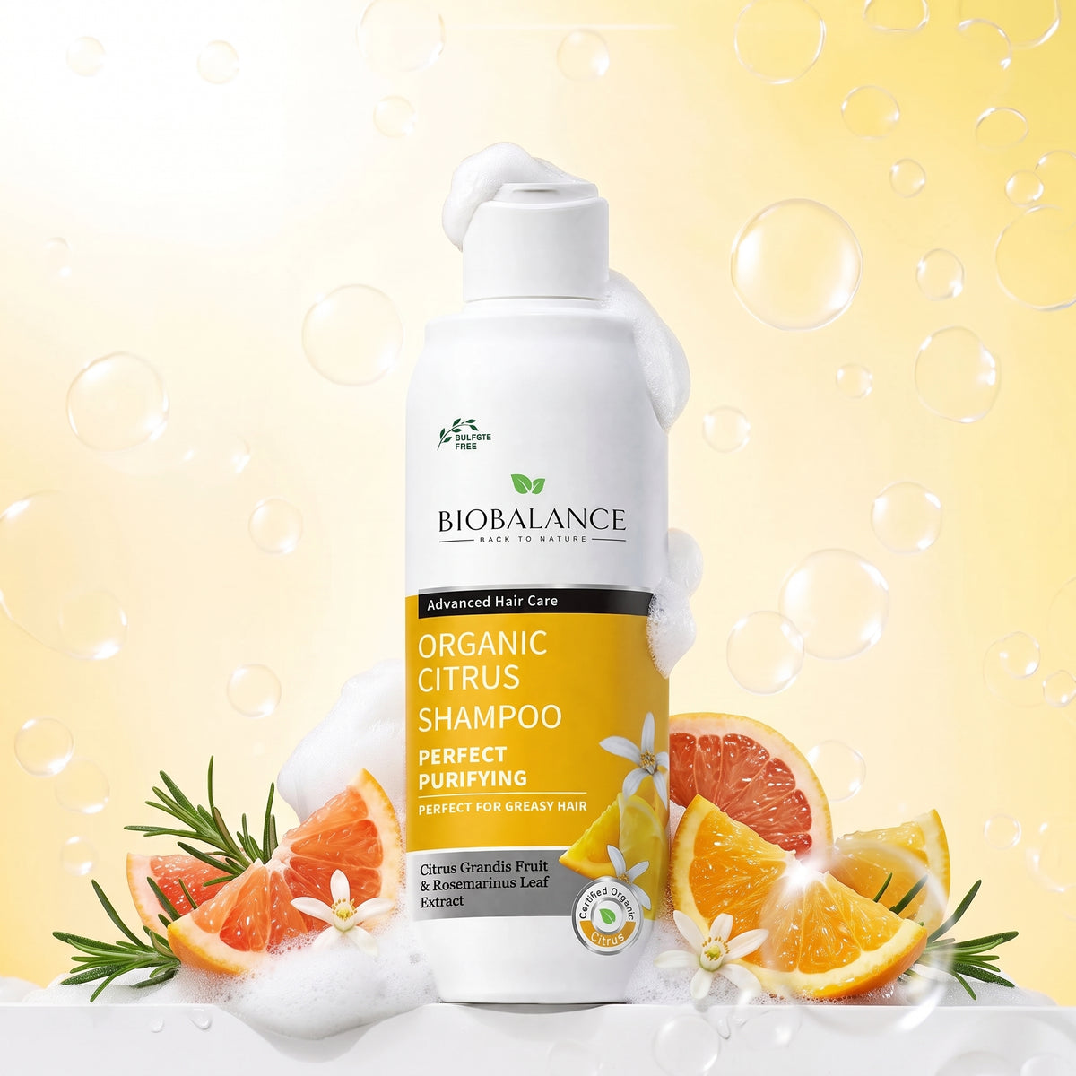Organic Citrus Shampoo
