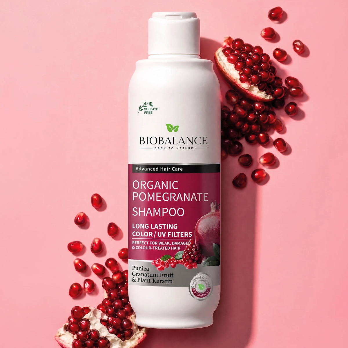 Organic Pomegranate Shampoo