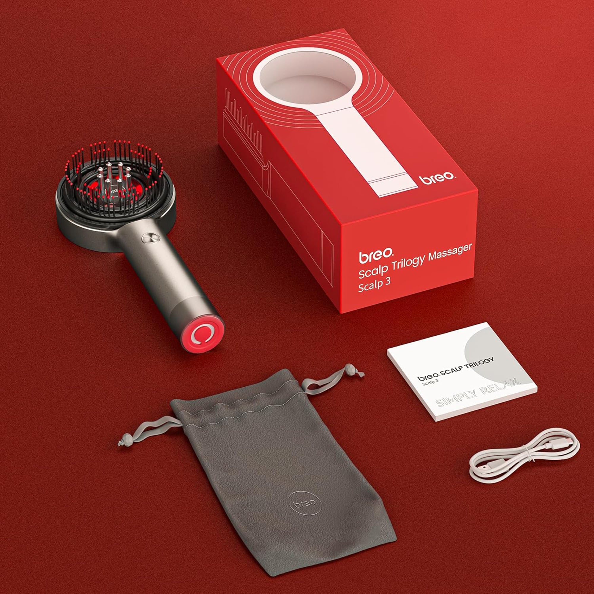 S3 Scalp Massaging Brush