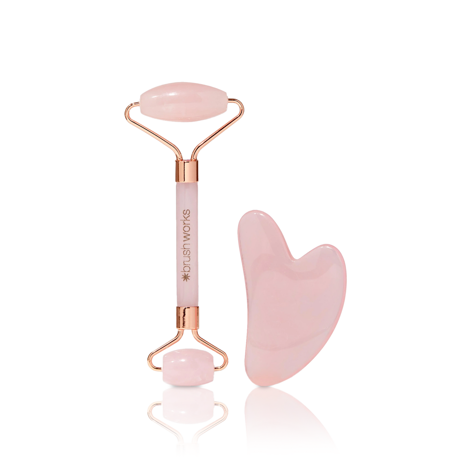 Rose Quartz Roller &amp; Gua Sha