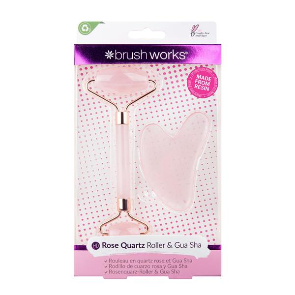 Rose Quartz Roller &amp; Gua Sha