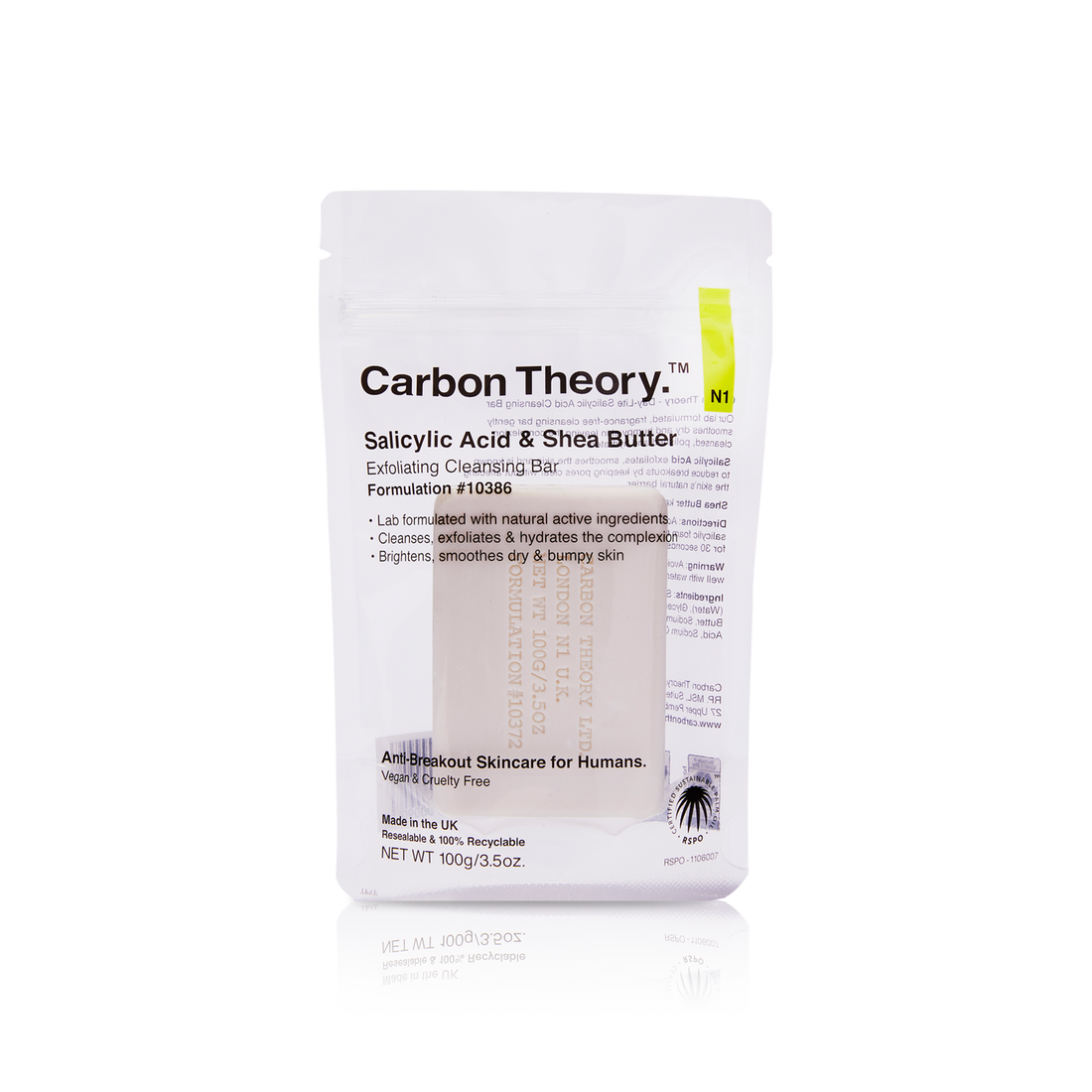 Salicylic Acid &amp; Shea Butter Exfoliating Cleansing Bar