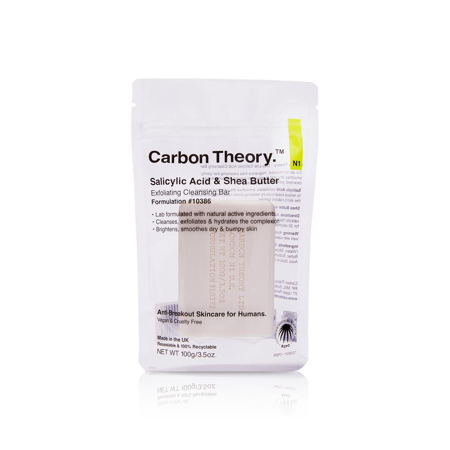 Salicylic Acid &amp; Shea Butter Exfoliating Cleansing Bar