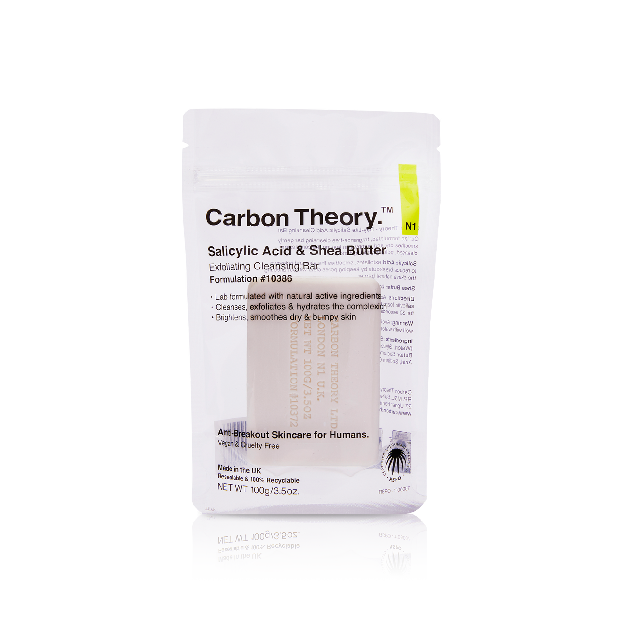 Salicylic Acid &amp; Shea Butter Exfoliating Cleansing Bar