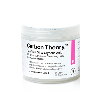 Tea Tree Oil &amp; Glycolic Acid Breakout Control Cleansing - 60 Pads