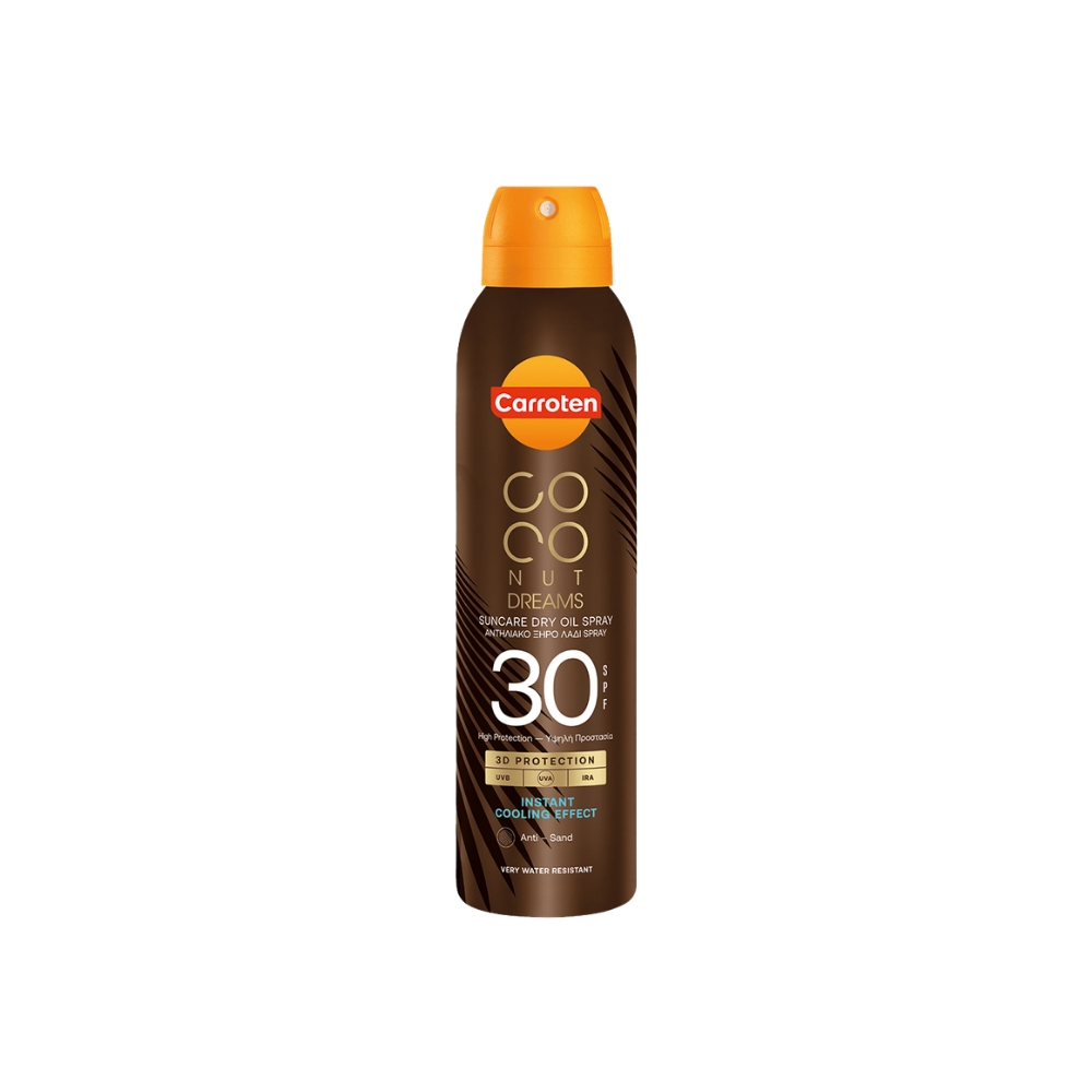 Coconut Dreams Suncare Dry Oil SPF30