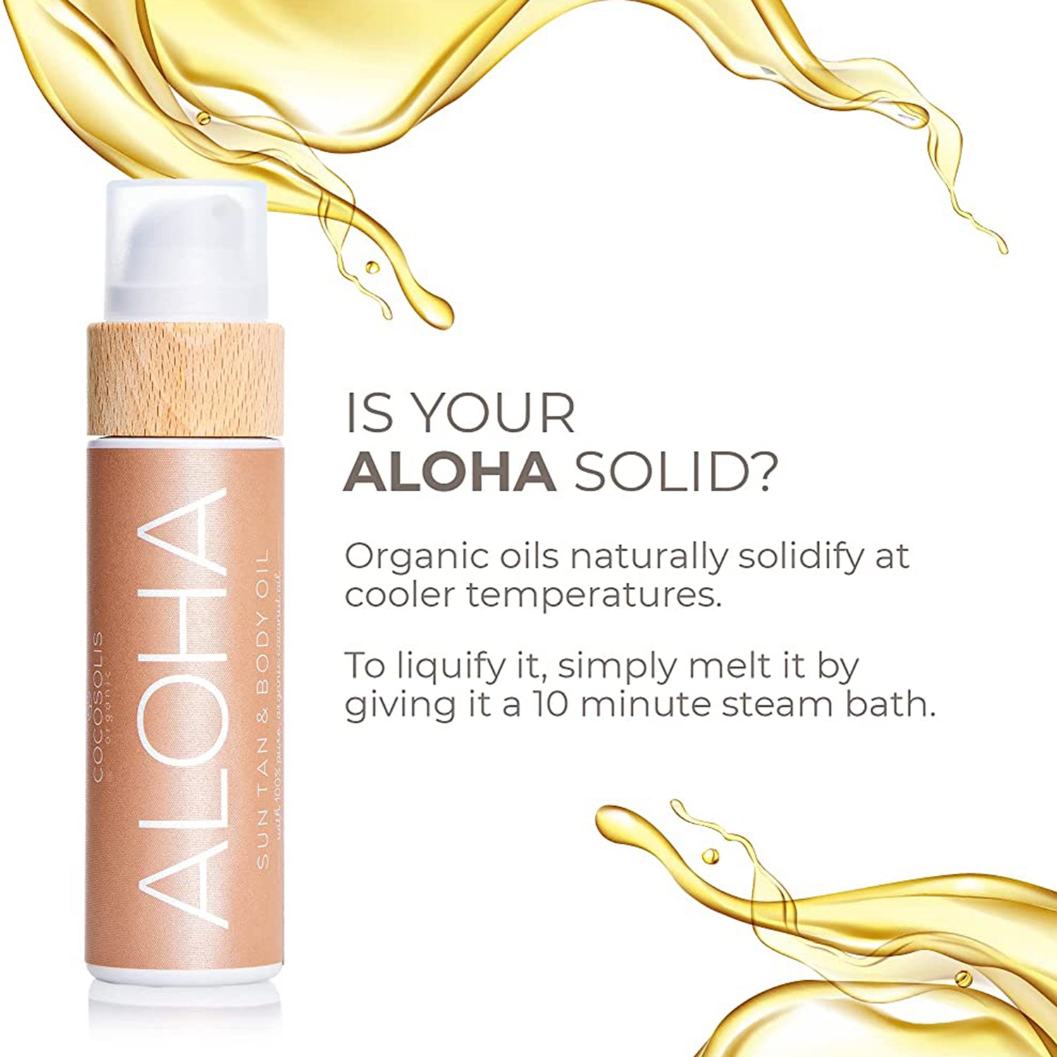 زيت ألوها للجسم والتسمير