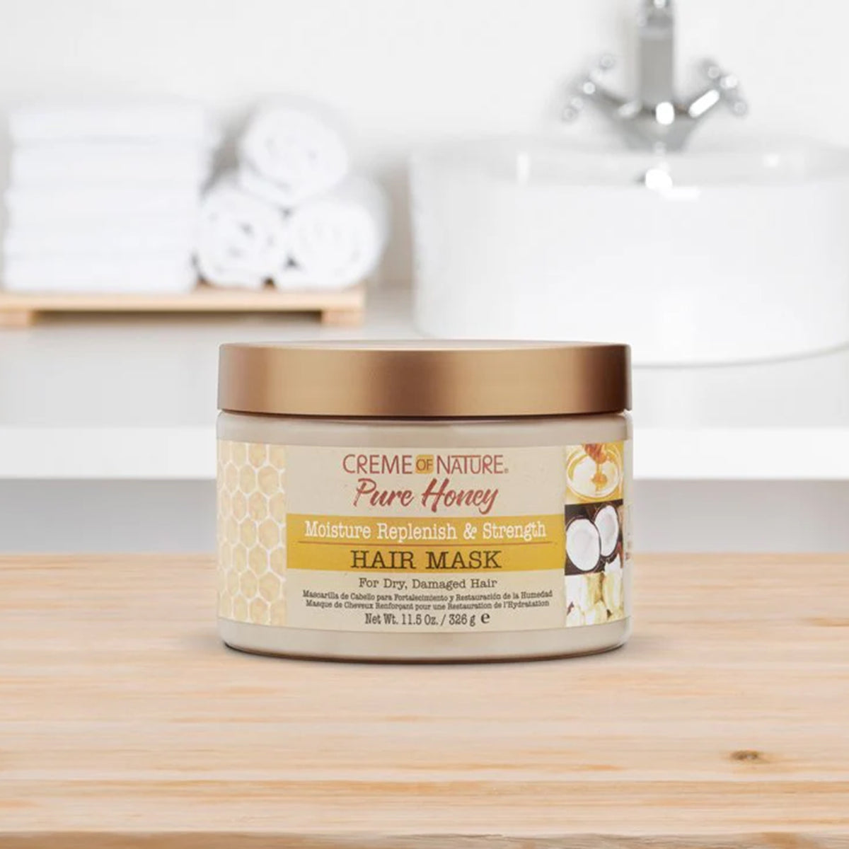 Pure Honey Moisturizing Repair & Strengthening Hair Mask